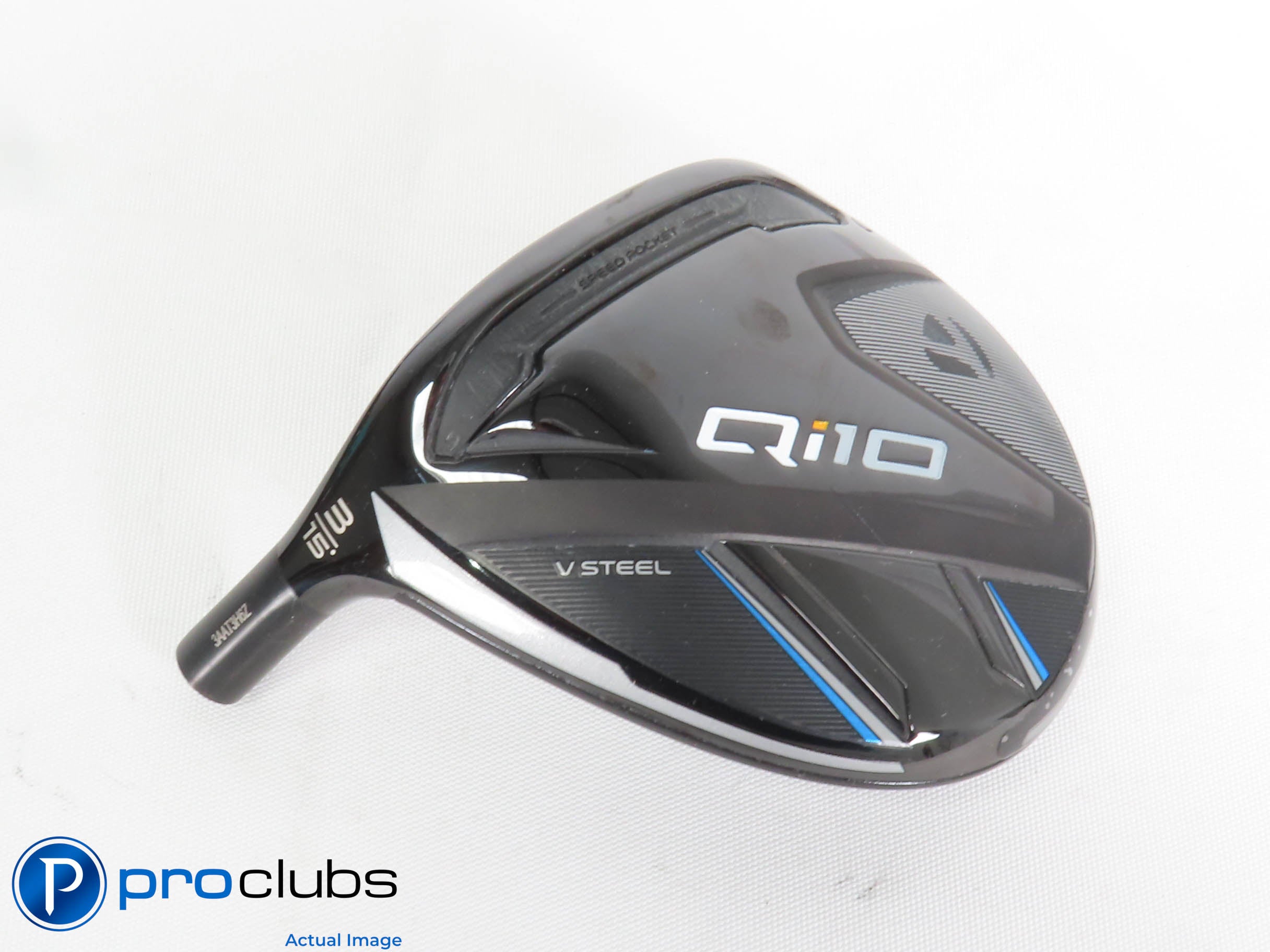 Left Handed TaylorMade Qi10 15* 3 Wood - Head Only - L/H - 434881