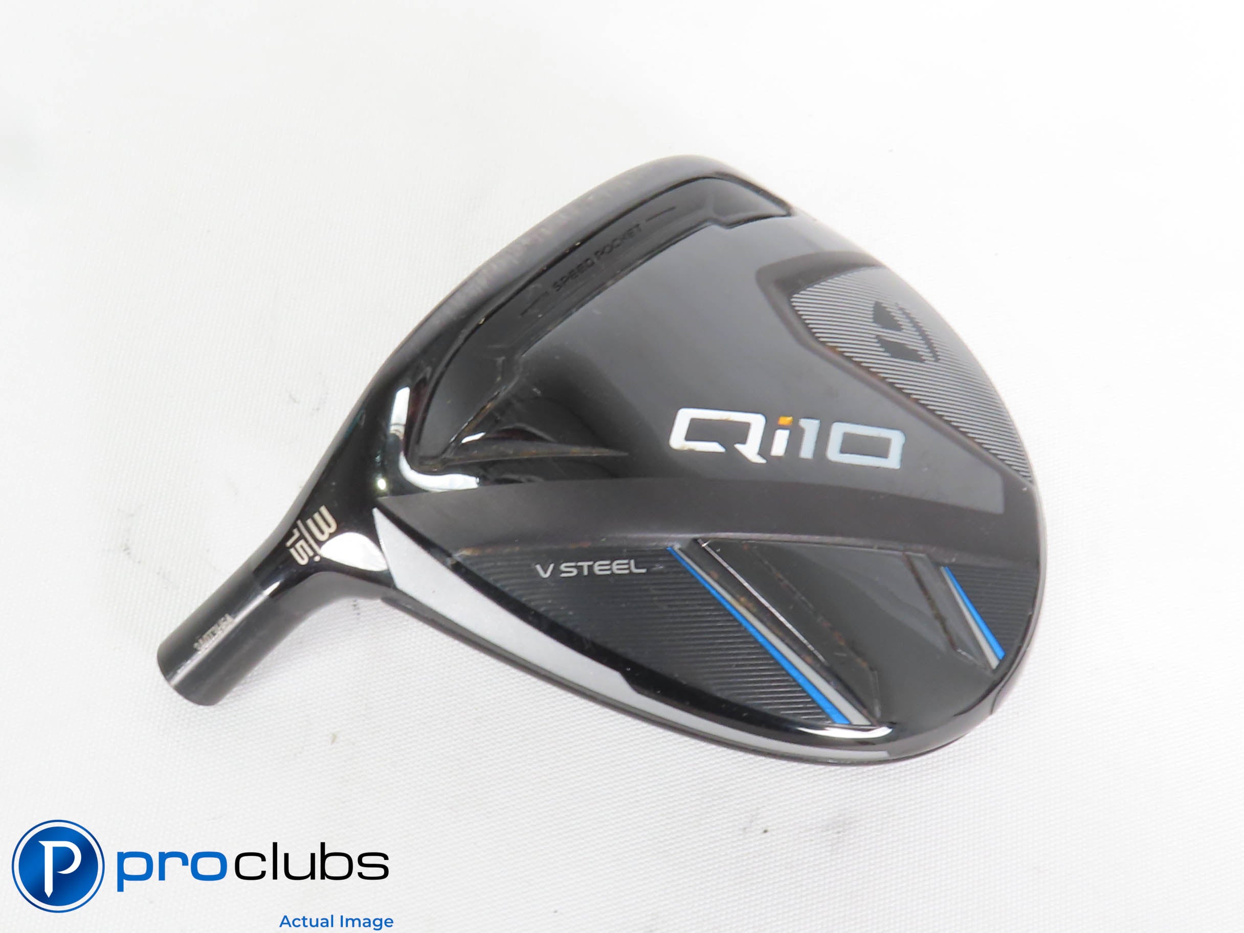 Left Handed TaylorMade Qi10 15* 3 Wood - Head Only - L/H - 434877