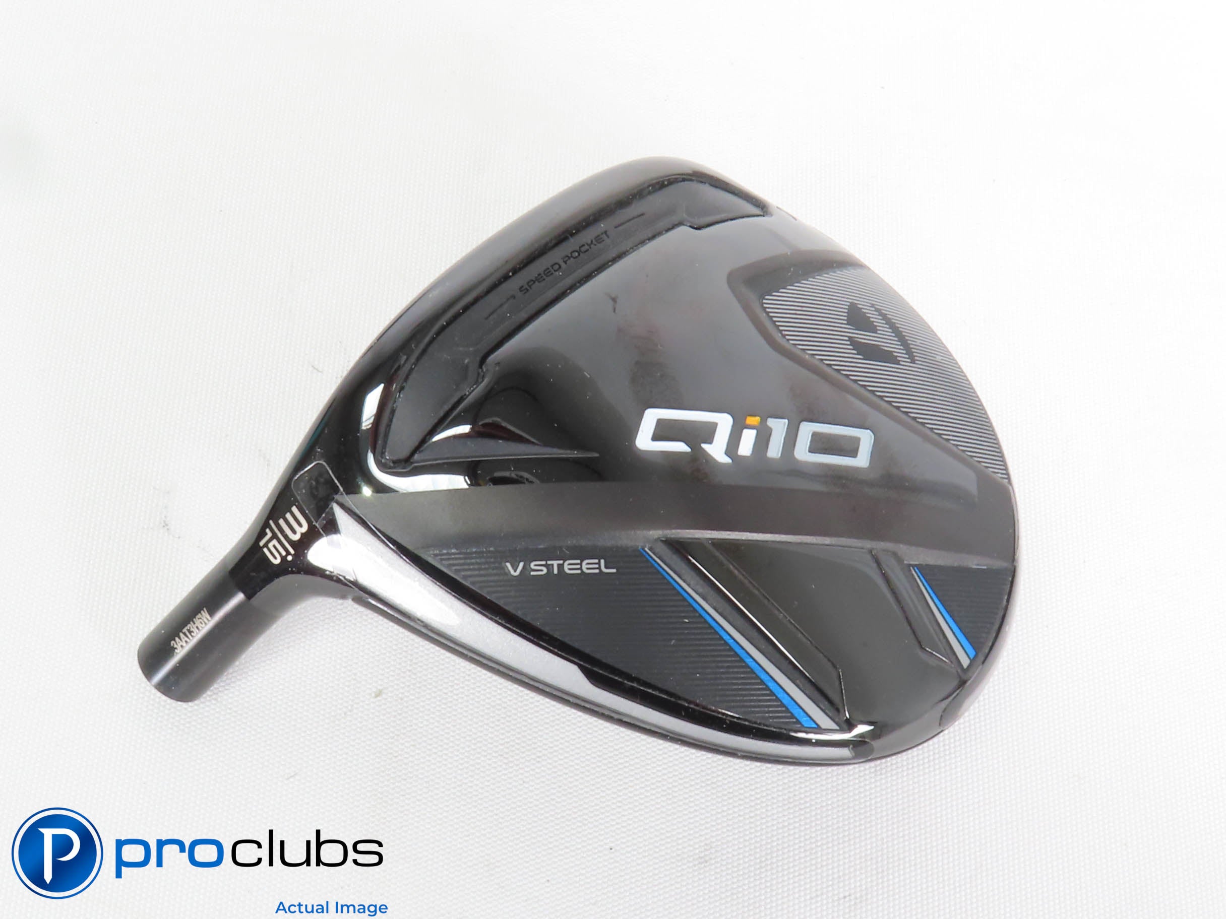 Left Handed TaylorMade Qi10 15* 3 Wood - Head Only - L/H - 433578