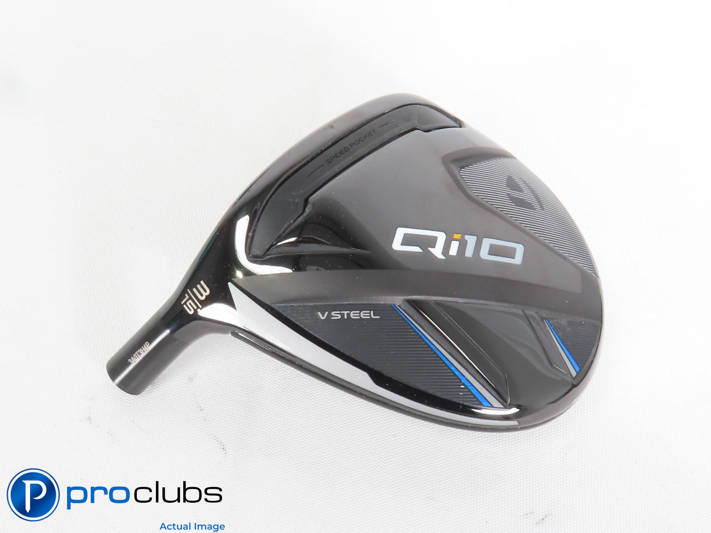Left Handed TaylorMade Qi10 15* 3 Wood - Head Only - L/H - 433580
