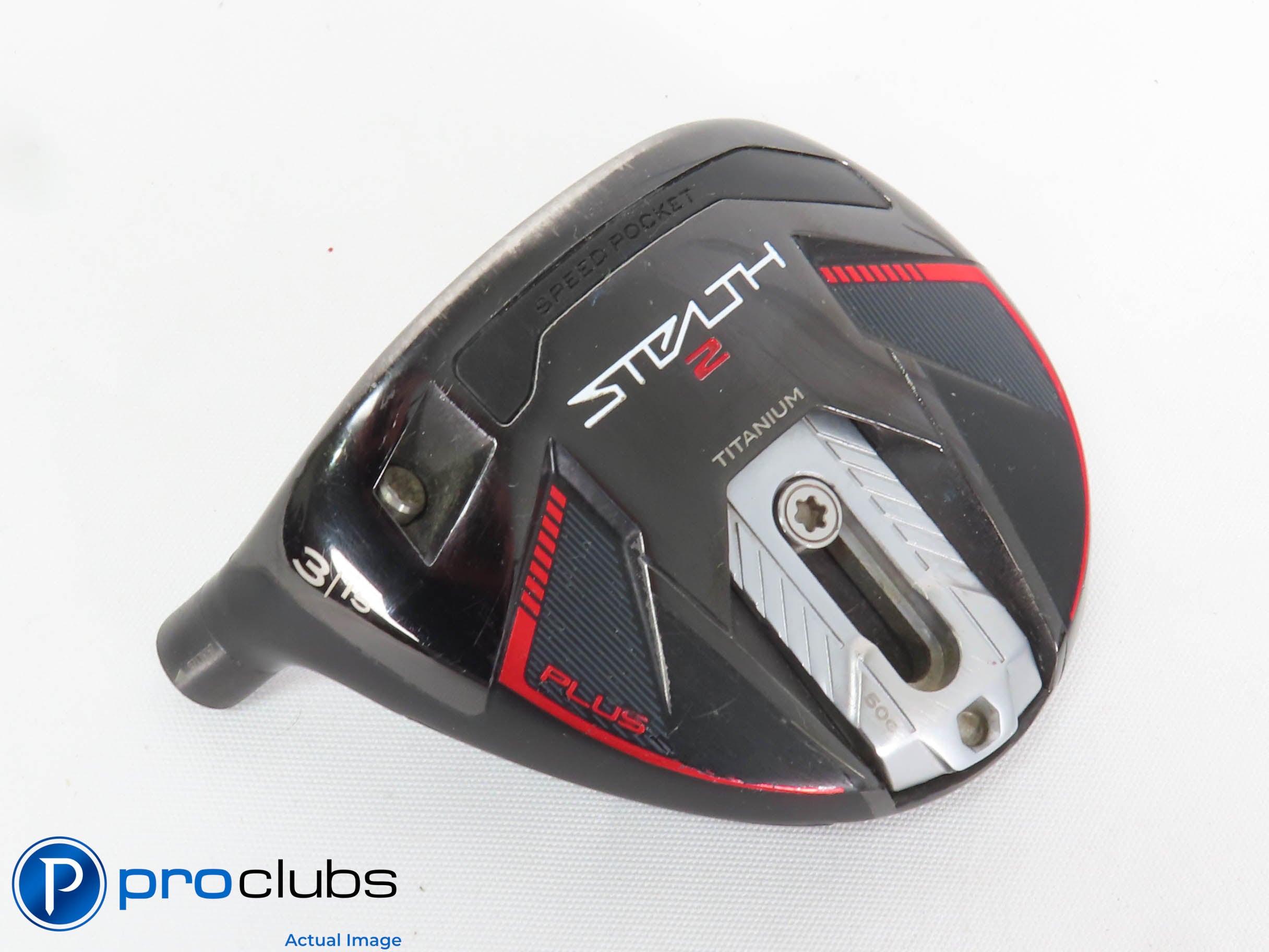 Left Handed TaylorMade Stealth2 PLUS 15* 3 Wood - Head Only - 432743
