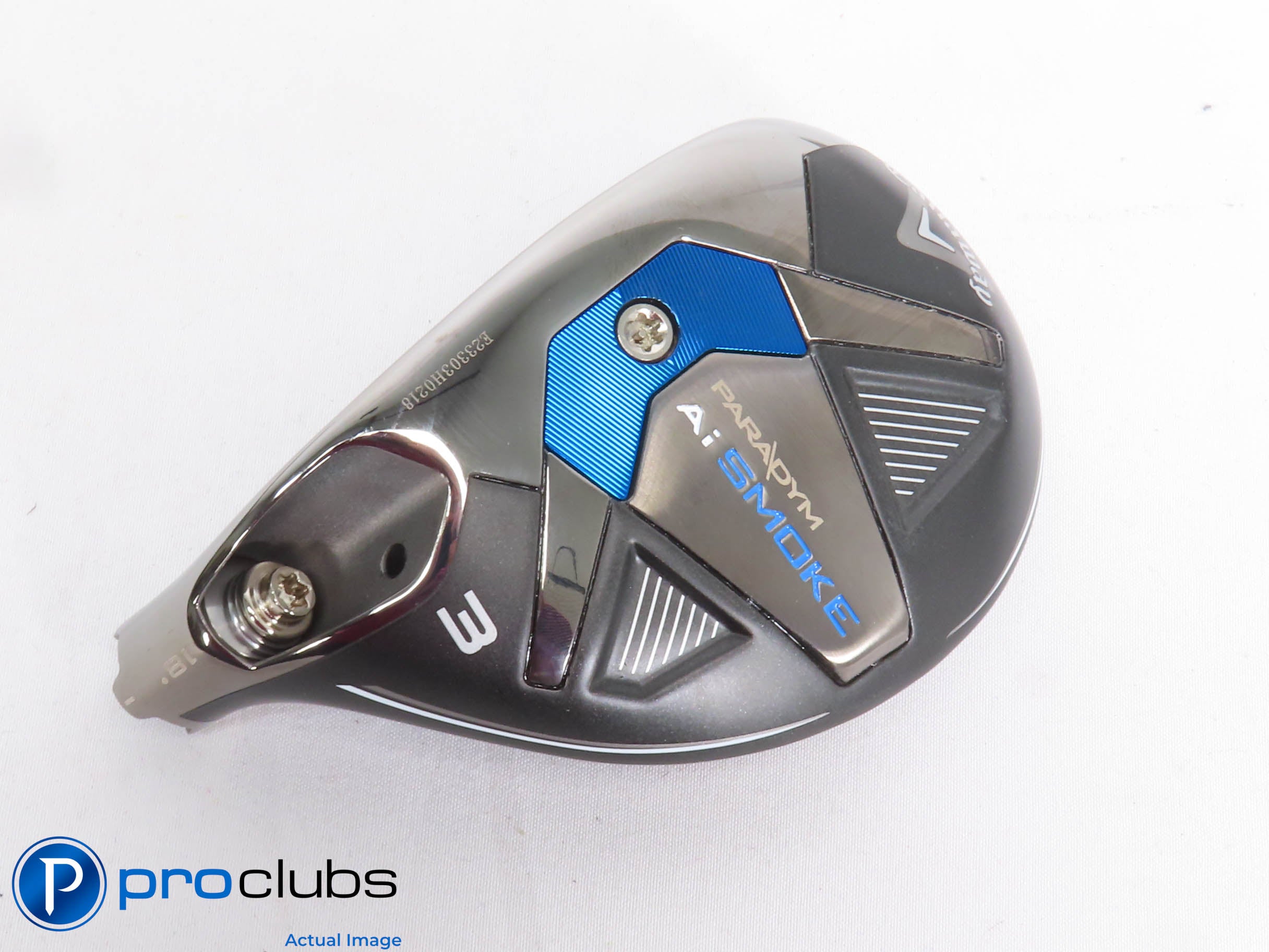 Mint! Left Handed Callaway PARADYM Ai Smoke 18* 3 Hybrid - Head Only - 432238