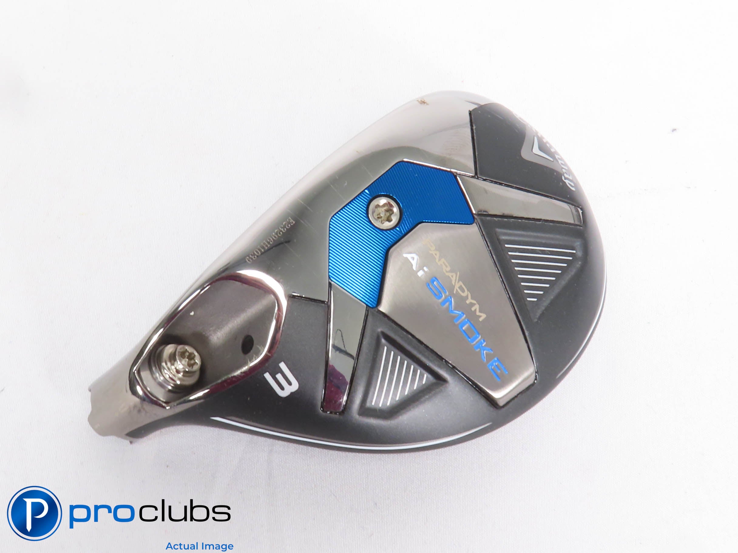 Left Handed Callaway PARADYM Ai Smoke 18* 3 Hybrid - Head Only - 432311