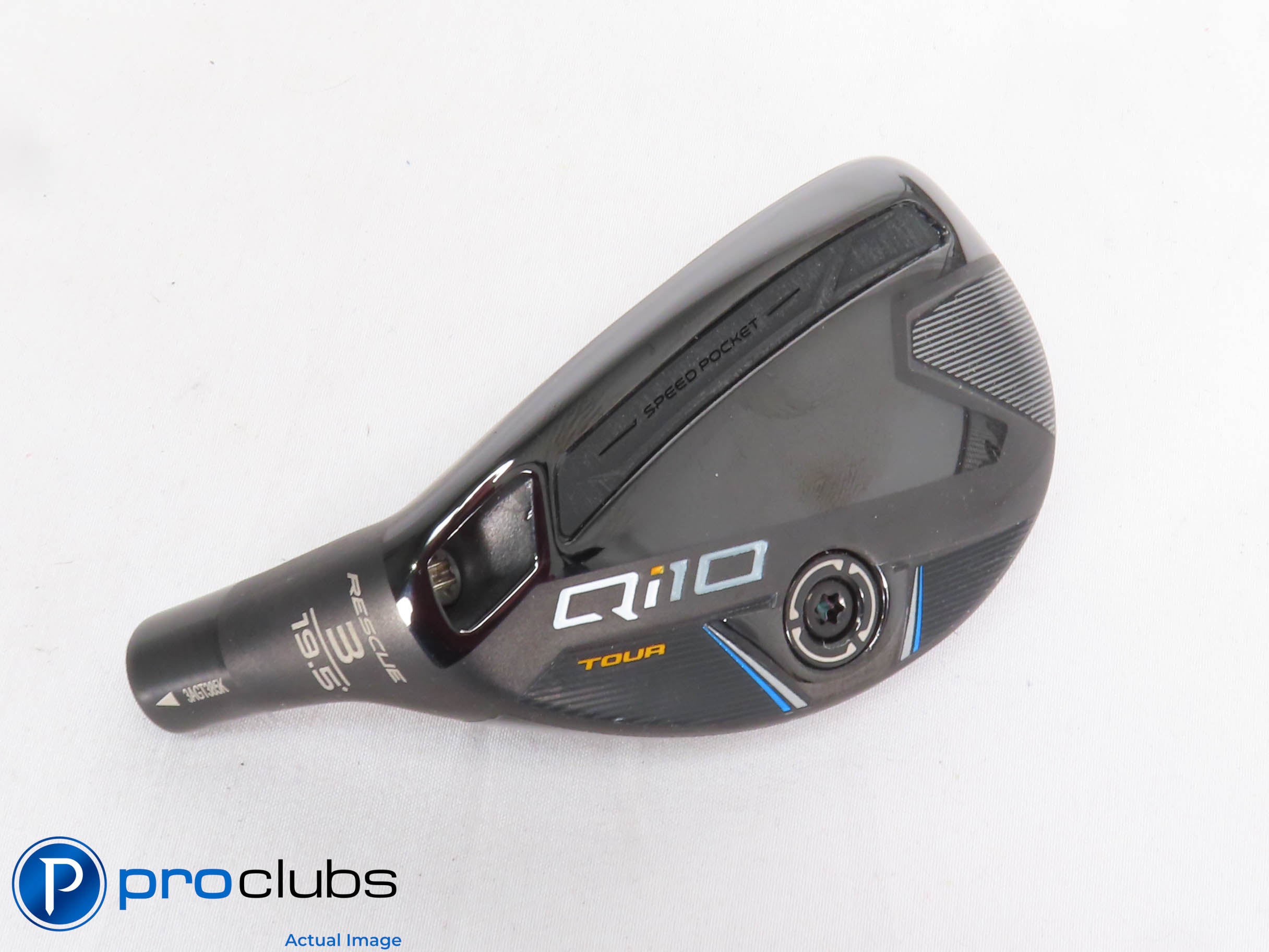 Excellent! Left Handed TaylorMade Qi10 Tour Rescue 19.5 3 Hybrid - Head - 430828