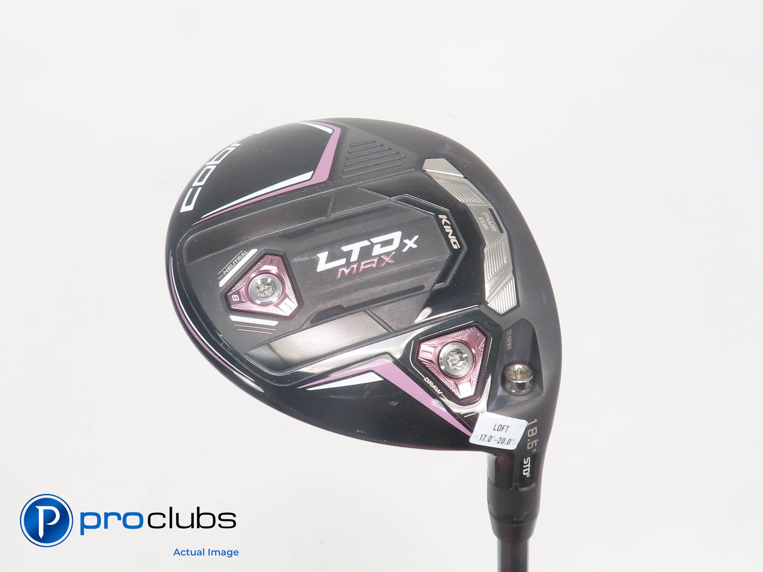 Ladies Cobra KING LTDx MAX 18.5* 3 Wood - Riptide CB 40g 4.0 Ladies - 389608