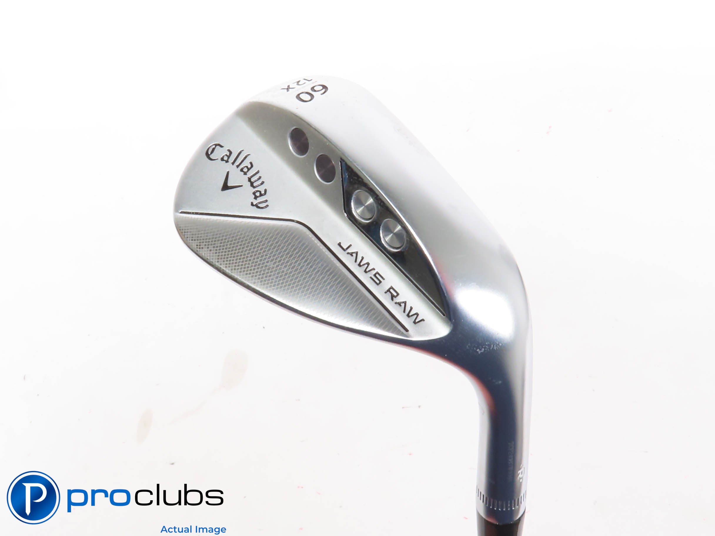Tour Issue! Callaway JAWS RAW 60*(12*) Wedge X-Grind - 950GH Regular - 433975