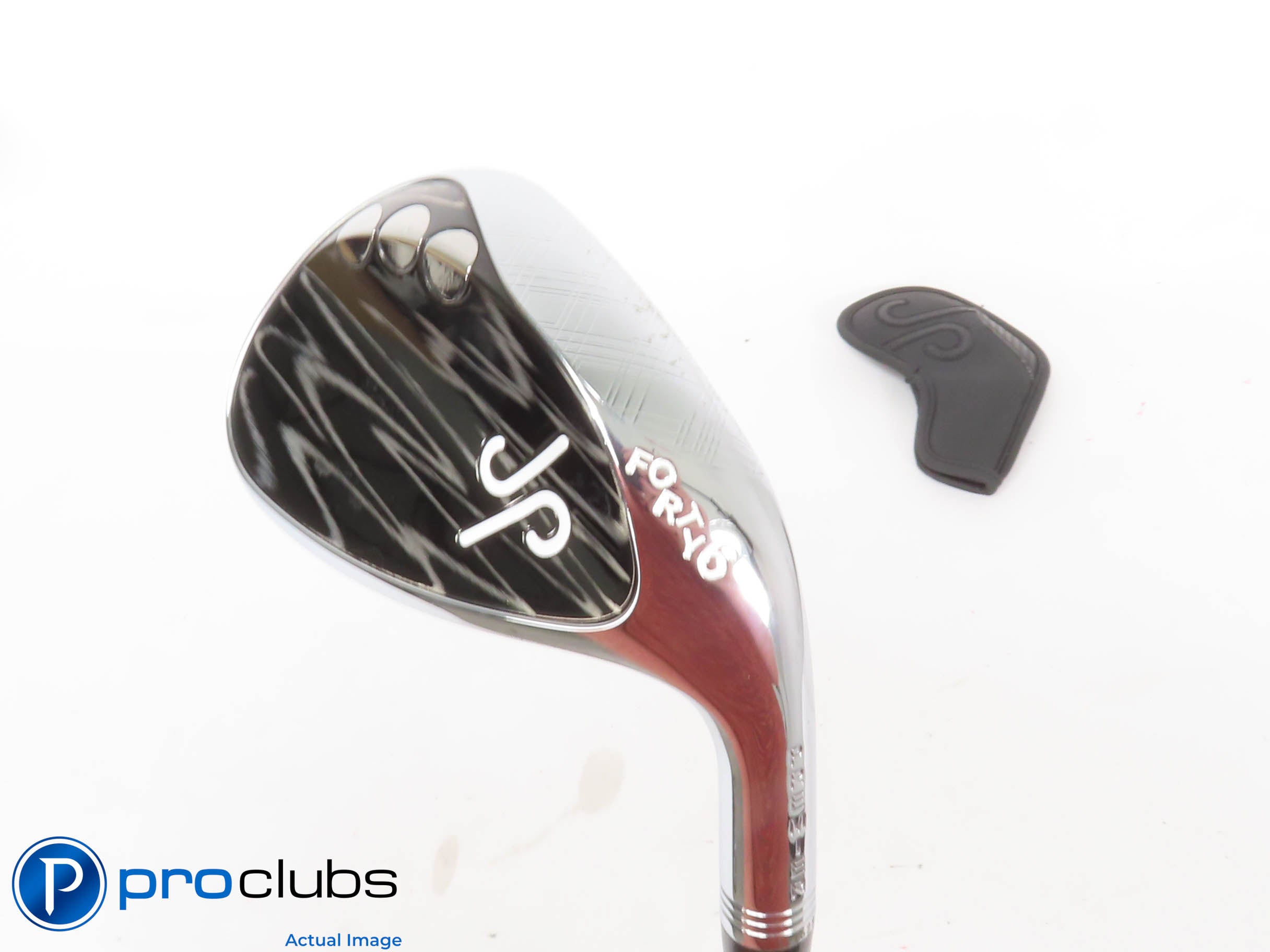 Excellent! James Patrick Premier Chrome Black Scraped 46* Wedge w/ HC - 437460