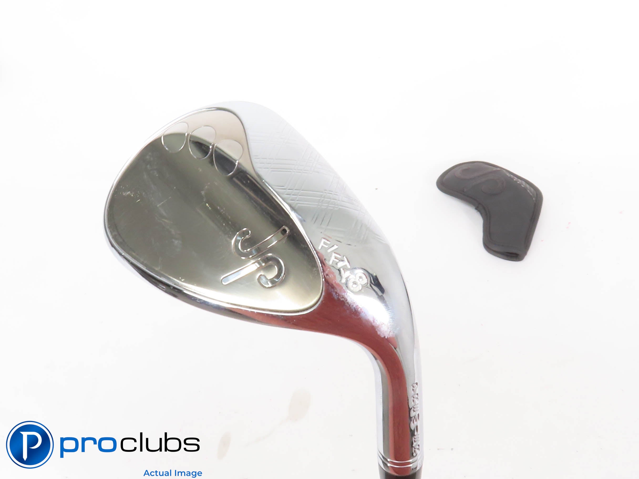 Excellent! James Patrick Premier Chrome Platinum Polished 58* Wedge w/ HC 437468