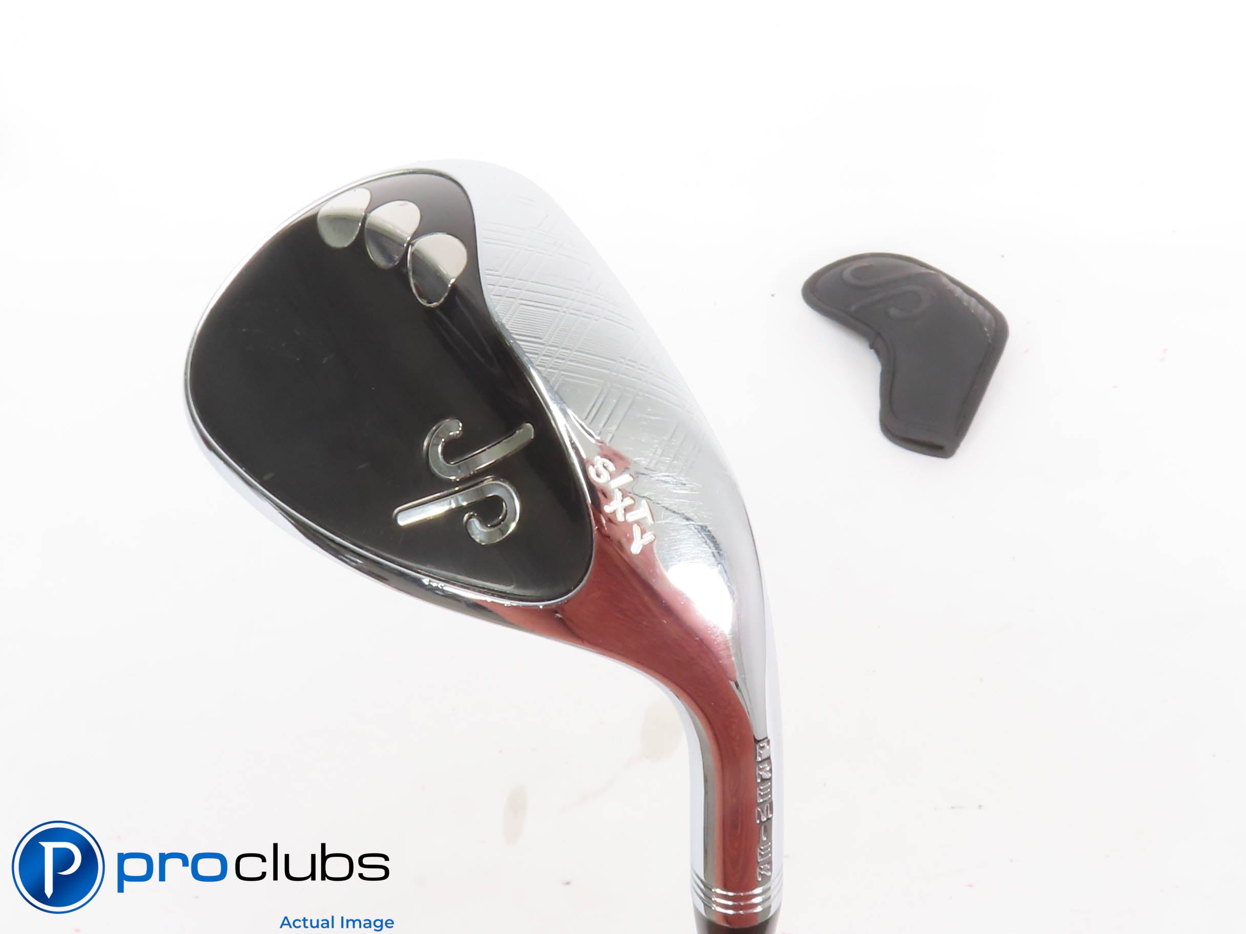 Excellent! James Patrick Premier Chrome Black Polished 60* Wedge w/ HC - 437459