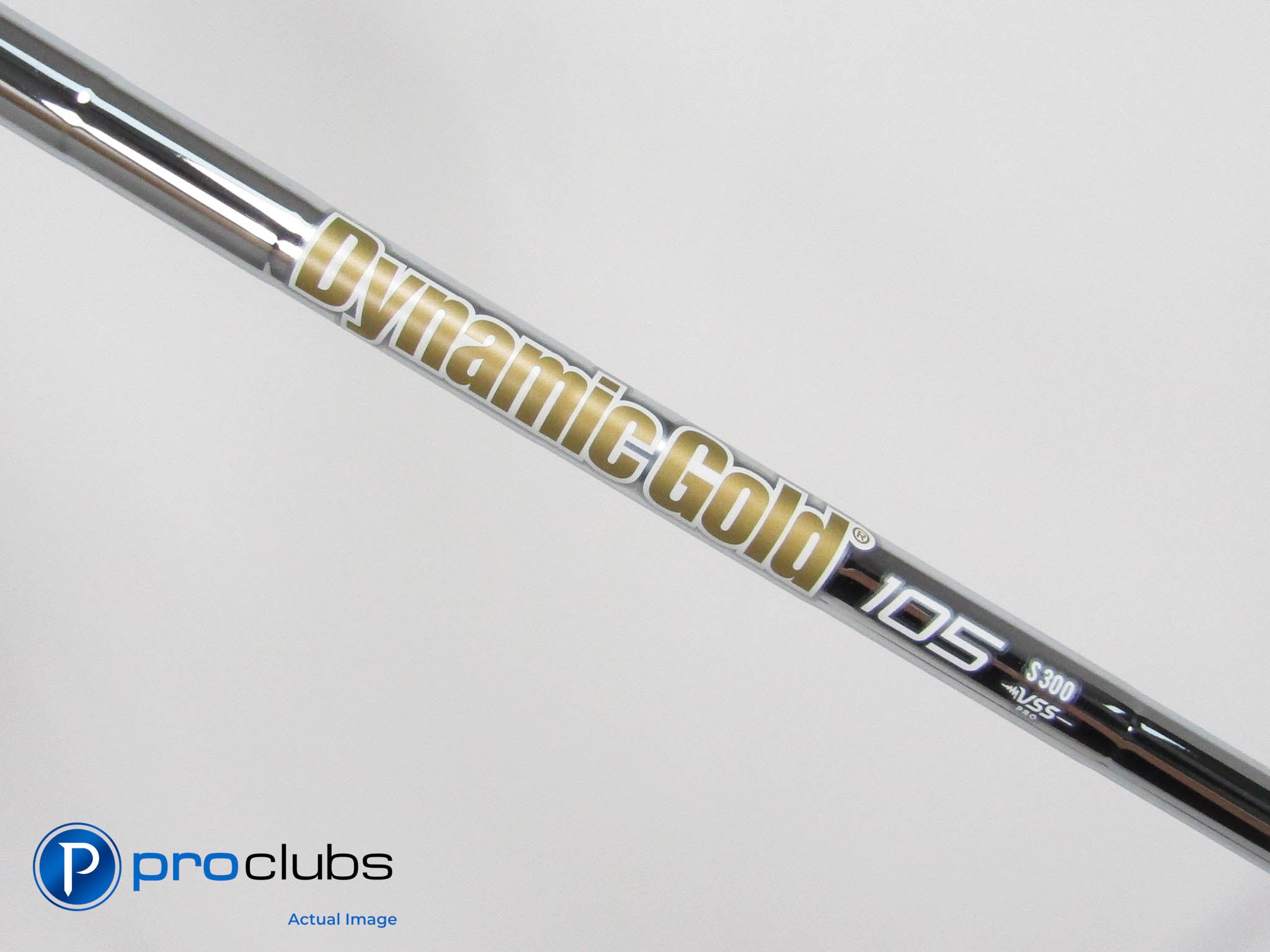 New! DYNAMIC GOLD 105 VSS Pro S300 Stiff Flex Steel 4-Iron Shaft .355" #436925