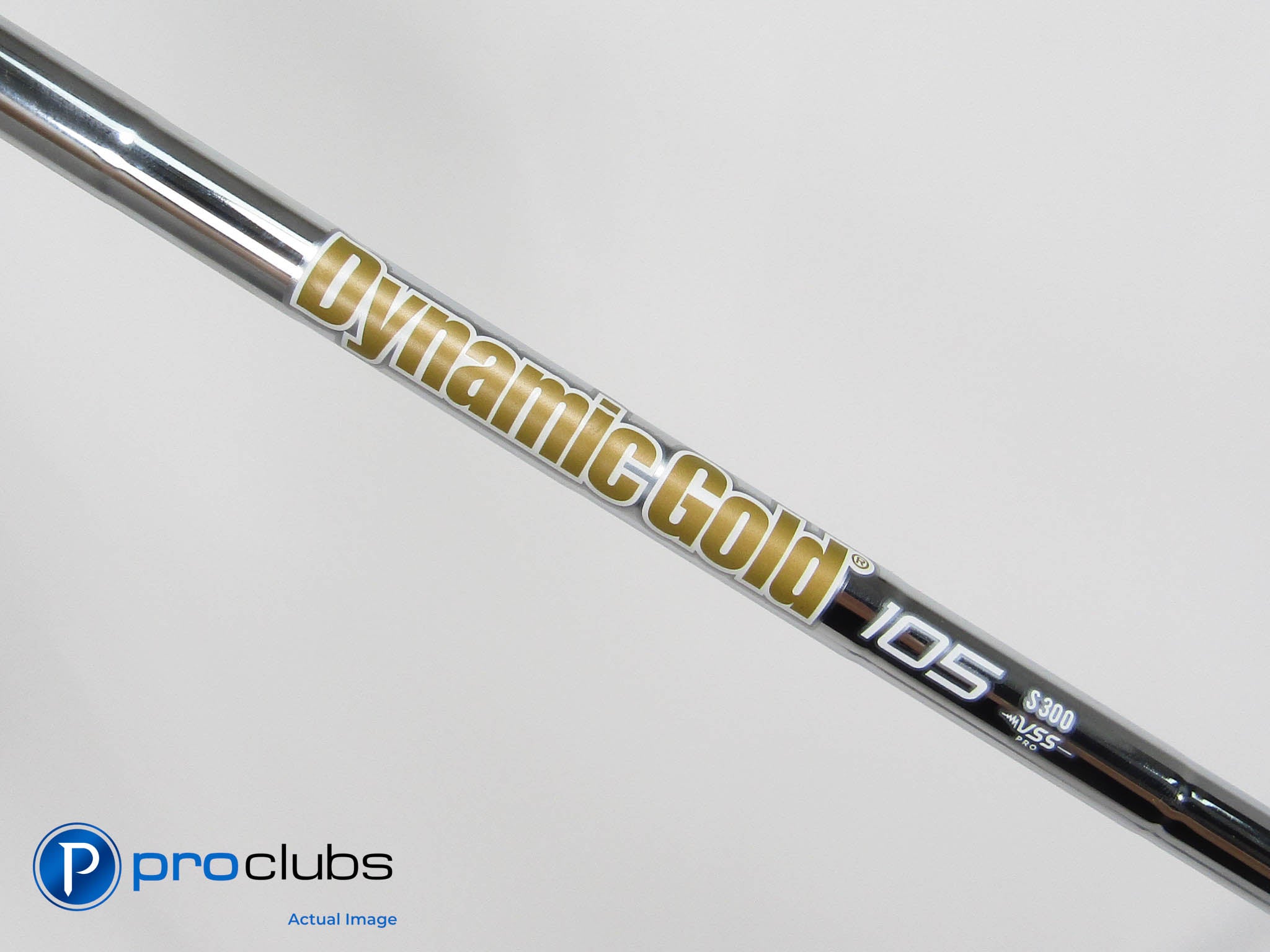 New! DYNAMIC GOLD 105 VSS Pro S300 Stiff Flex Steel 3-Iron Shaft .355" #436924