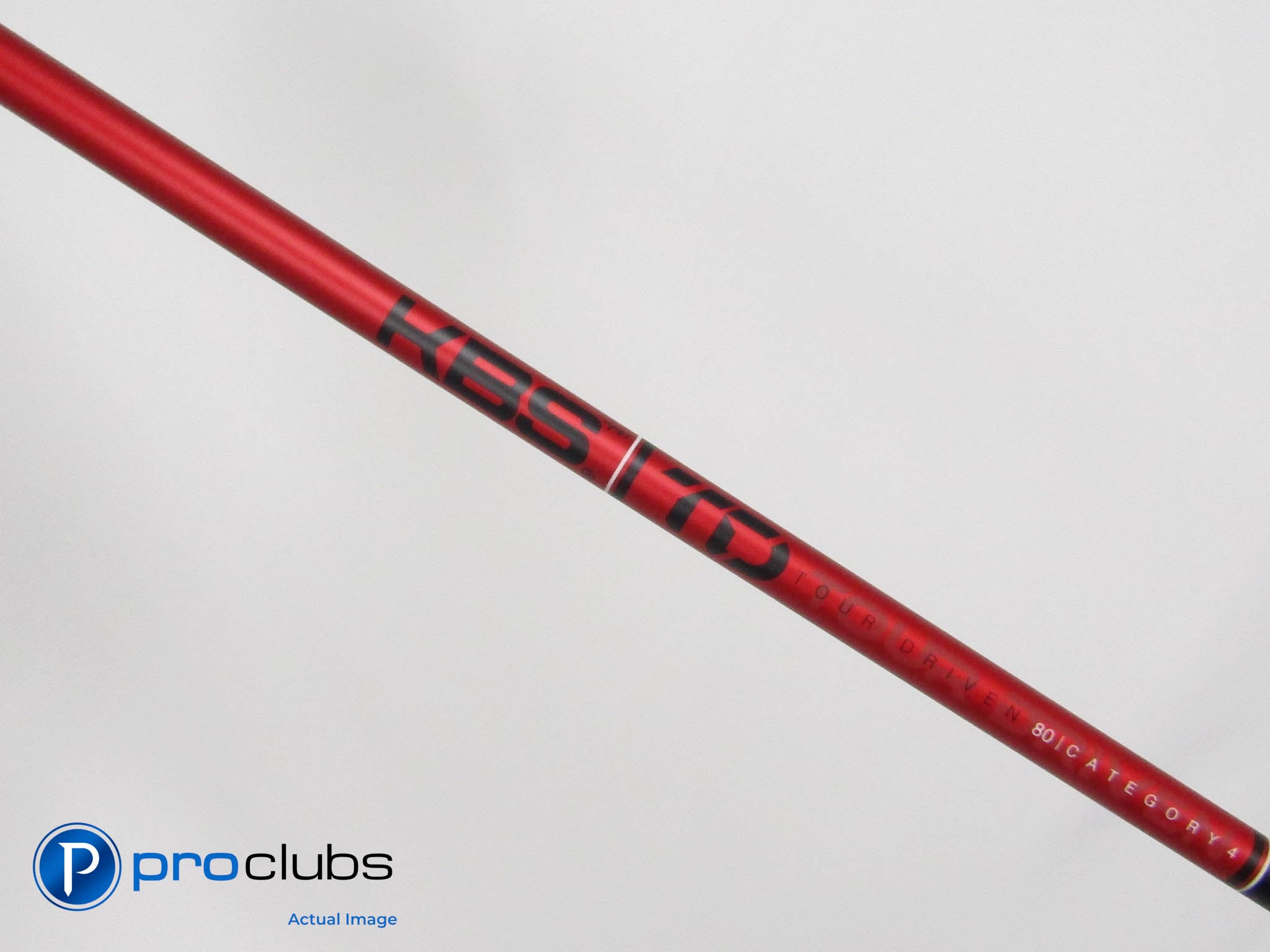 NEW KBS TD 80 CATEGORY 4 X-FLEX DRIVER / WOOD SHAFT #448204