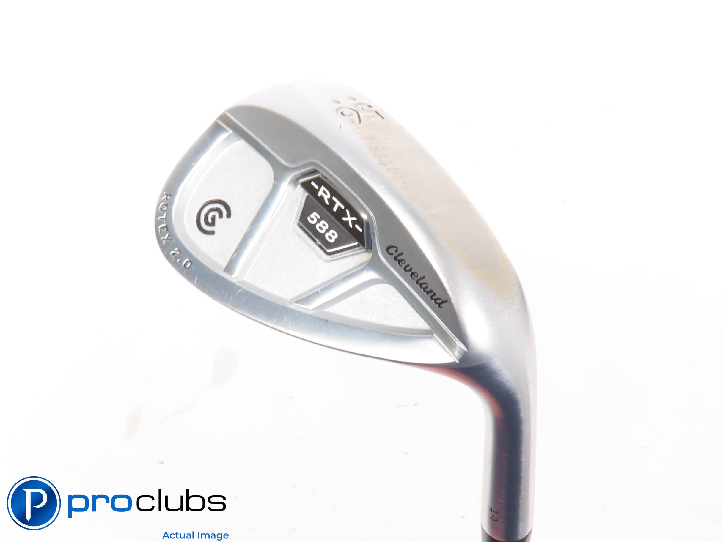 Cleveland RTX 588 Rotex 2.0 Chrome 56*(14*) WEDGE - DG Wedge Flex Steel 434141