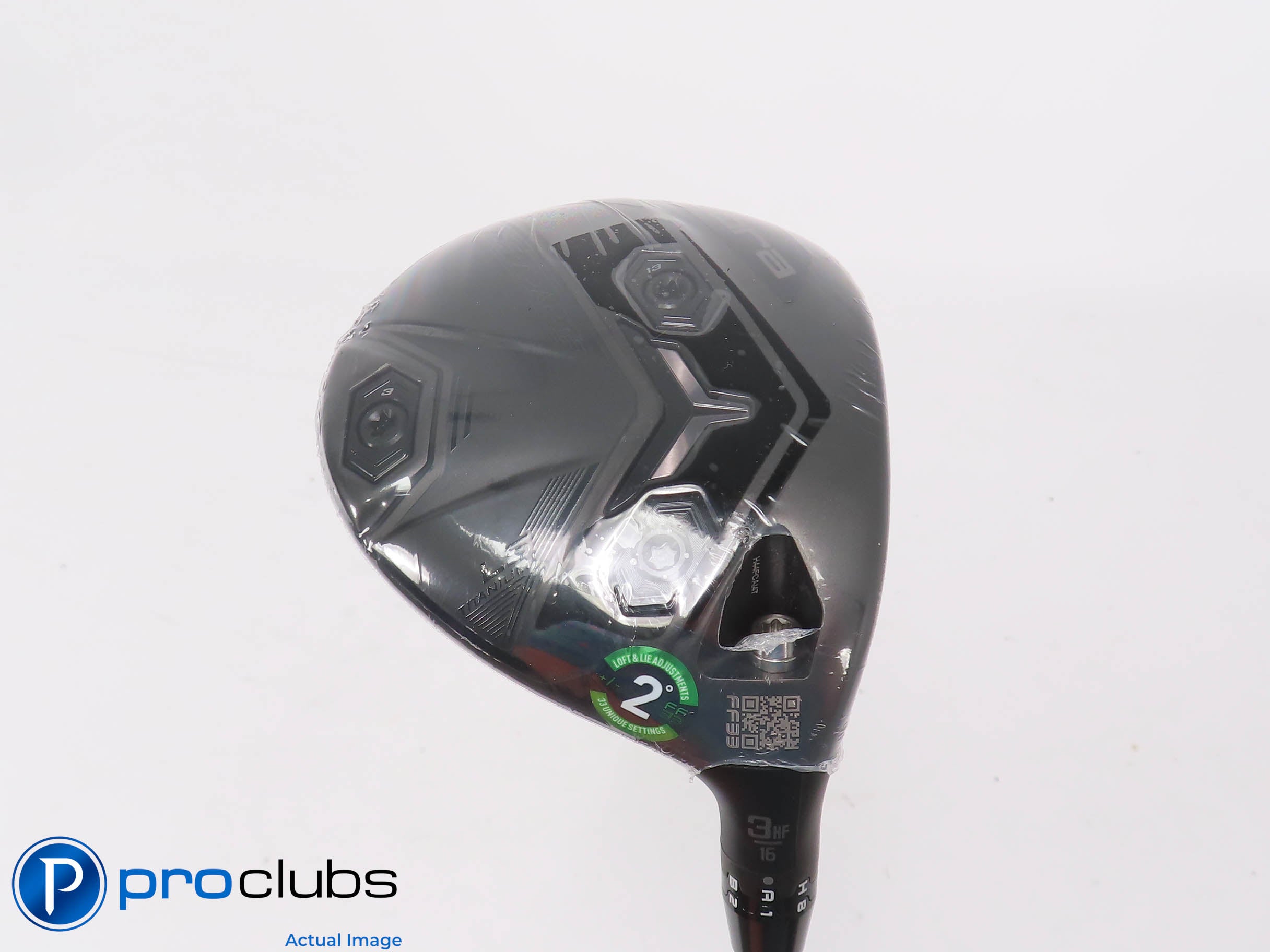 New! Cobra DS-Adapt LS Titanium HF 16* 3 Wood - Denali Blue 60g X-Flex