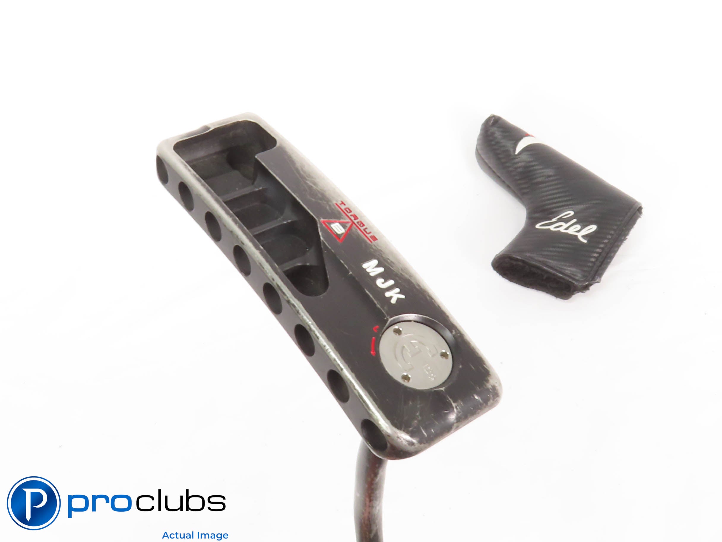 EDEL Torque-B E-3 Black Double Bend 32" PUTTER w/Cover 438361