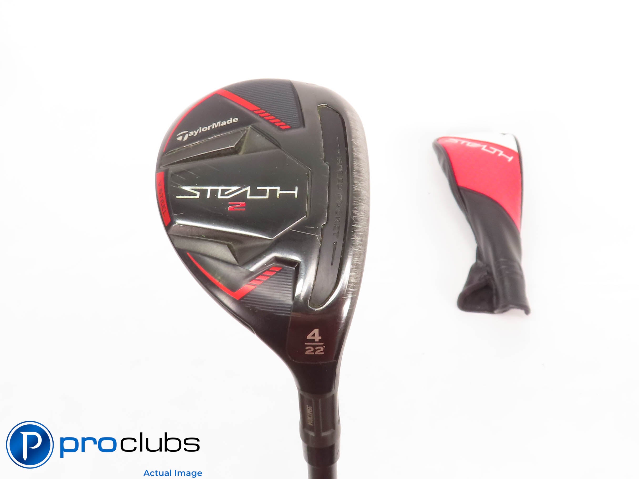 TaylorMade STEALTH 2 22* 4 Hybrid w/HC - KBS Prototype 75g Stiff Flex - 438427