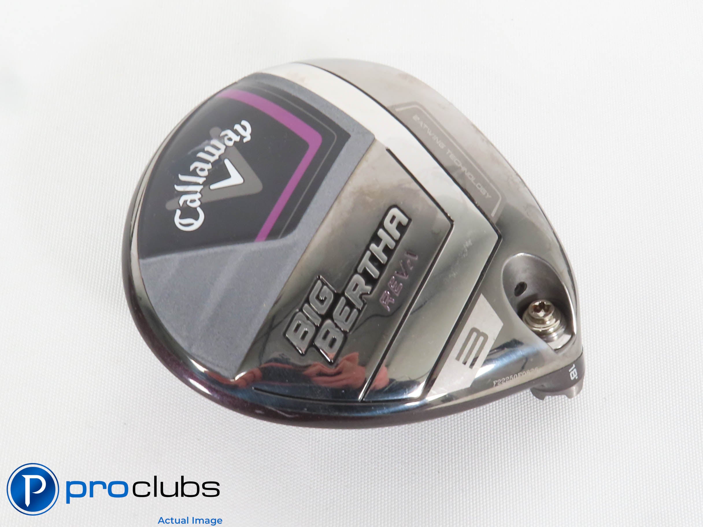 Ladies Callaway '23 Big Bertha REVA 18* 3 Wood - Head Only - 368265
