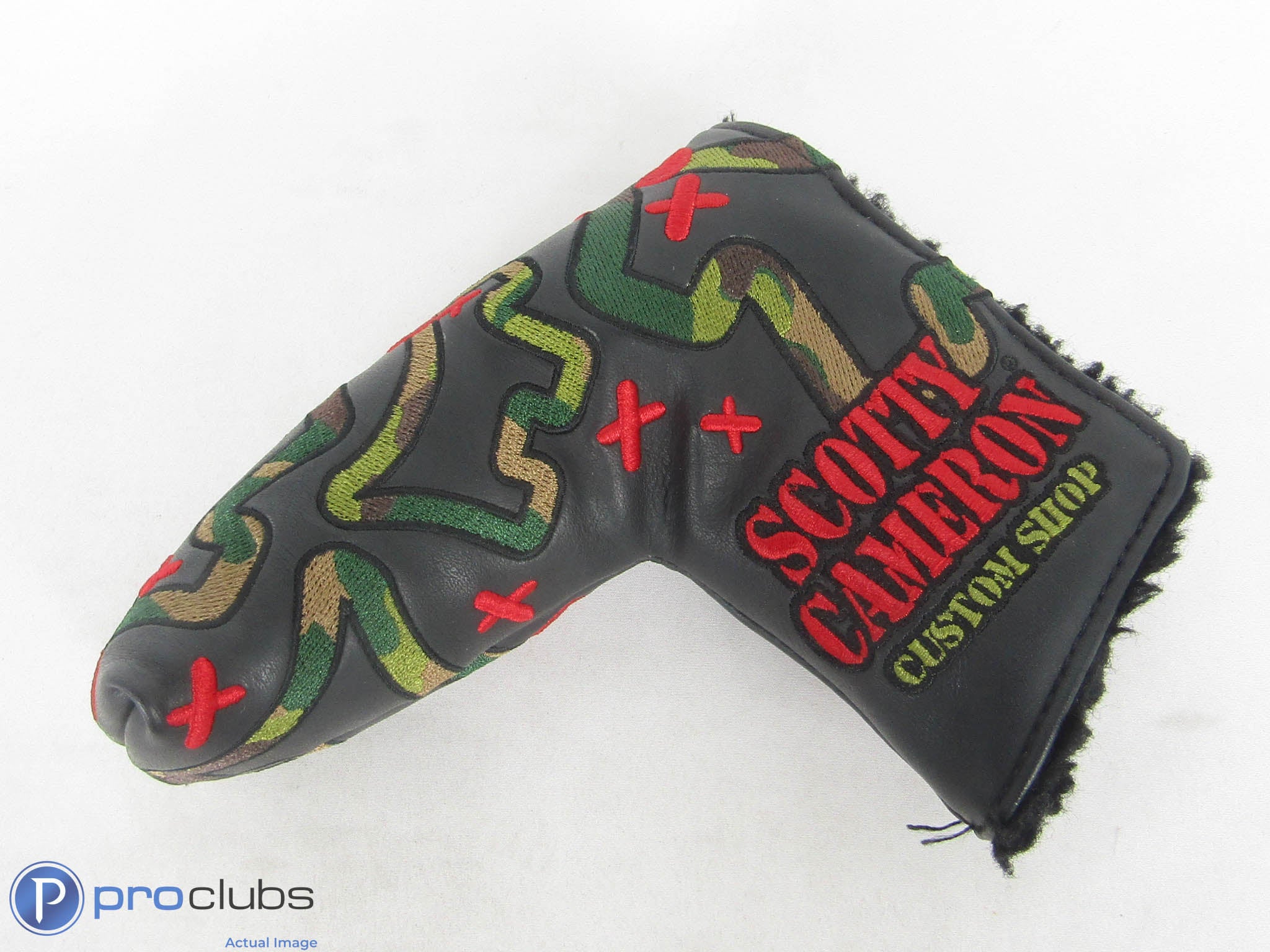 SCOTTY CAMERON パターカバー JUNK YARD DOG Scotty Cameron Camo Junkyard Dog Blade Putter Headcover - 501999