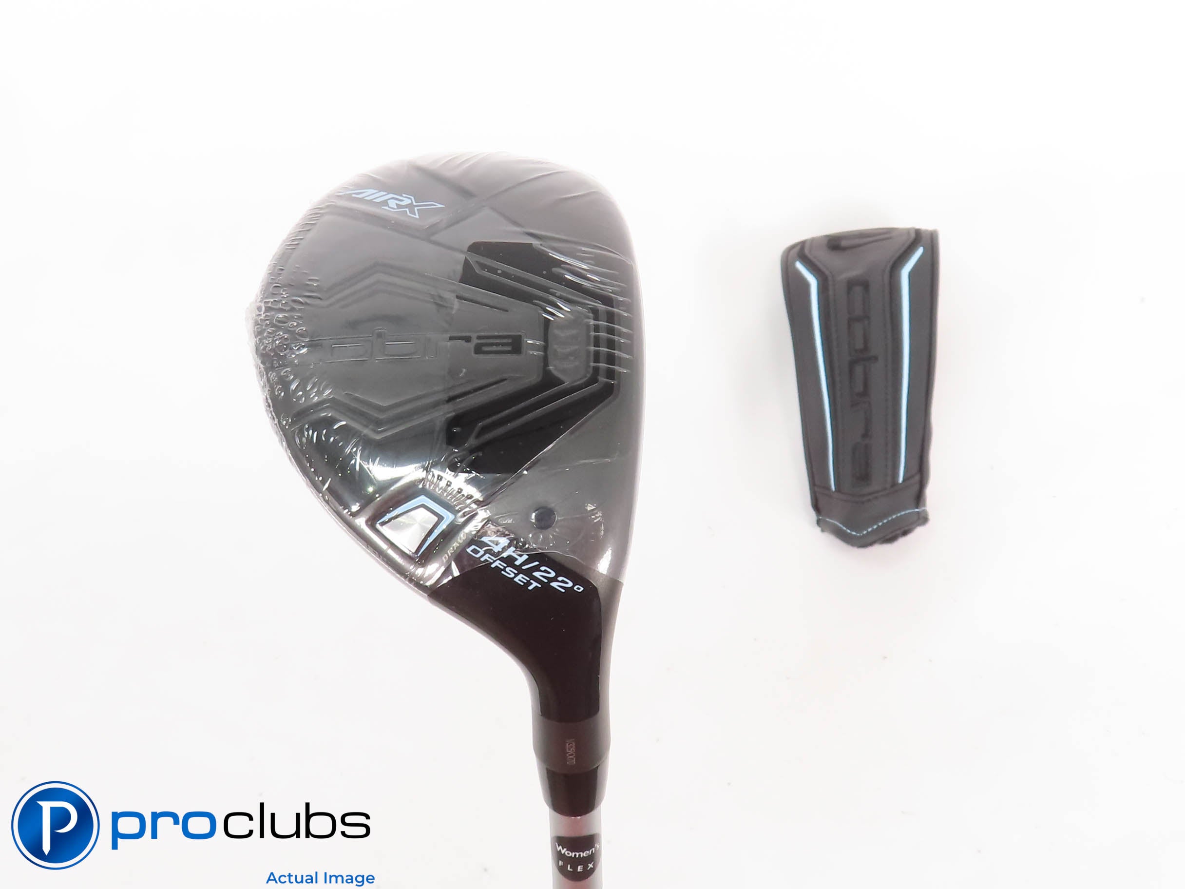 NEW Ladies Cobra '24 AIR-X Offset 22* 4 HYBRID w/HC Cobra 45 Ladies Flex 440731