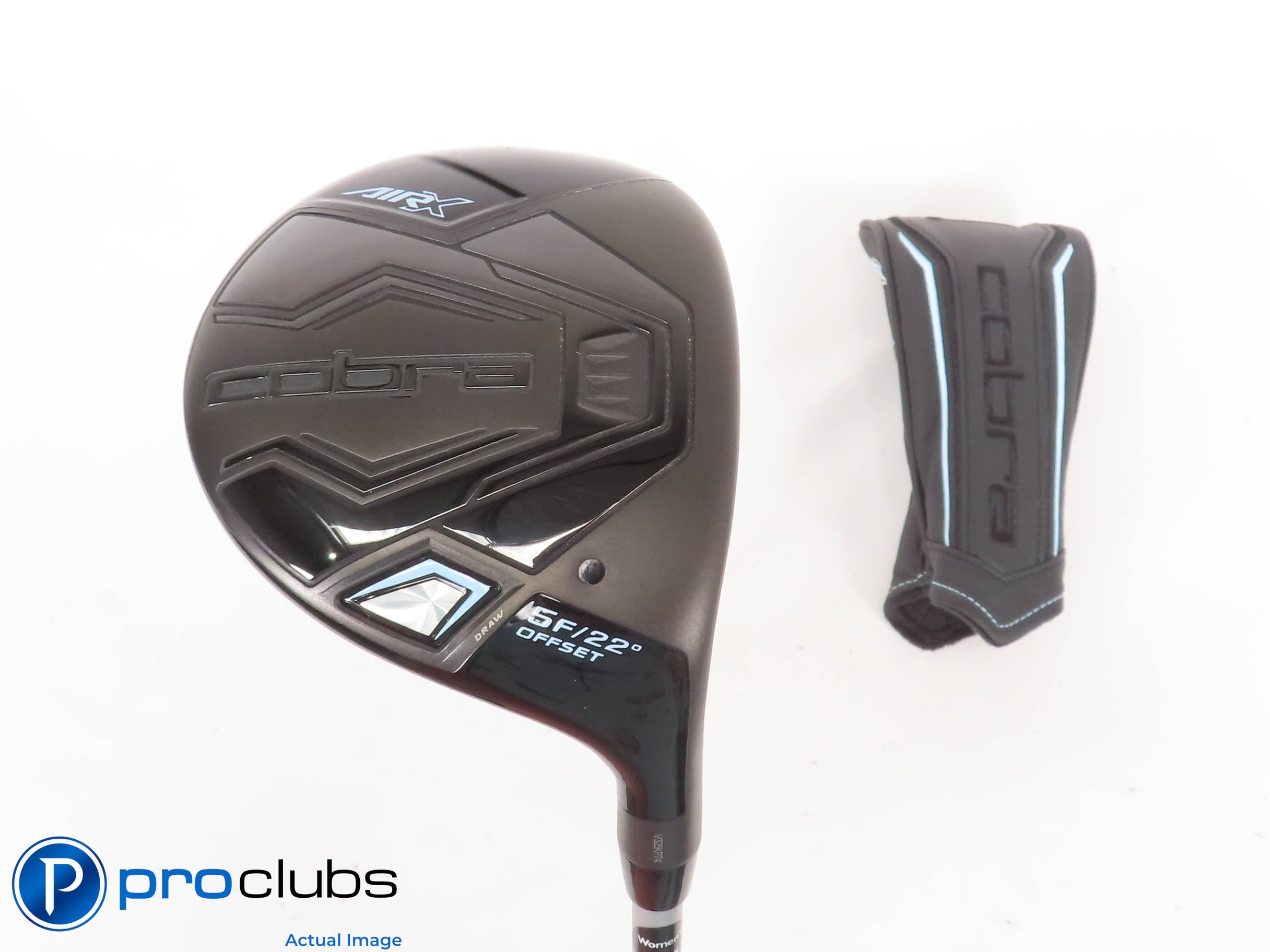 Nice! Ladies Cobra '23 Air-X Offset 22* 5 Wood w/ HC - Cobra Ladies Flex 441089