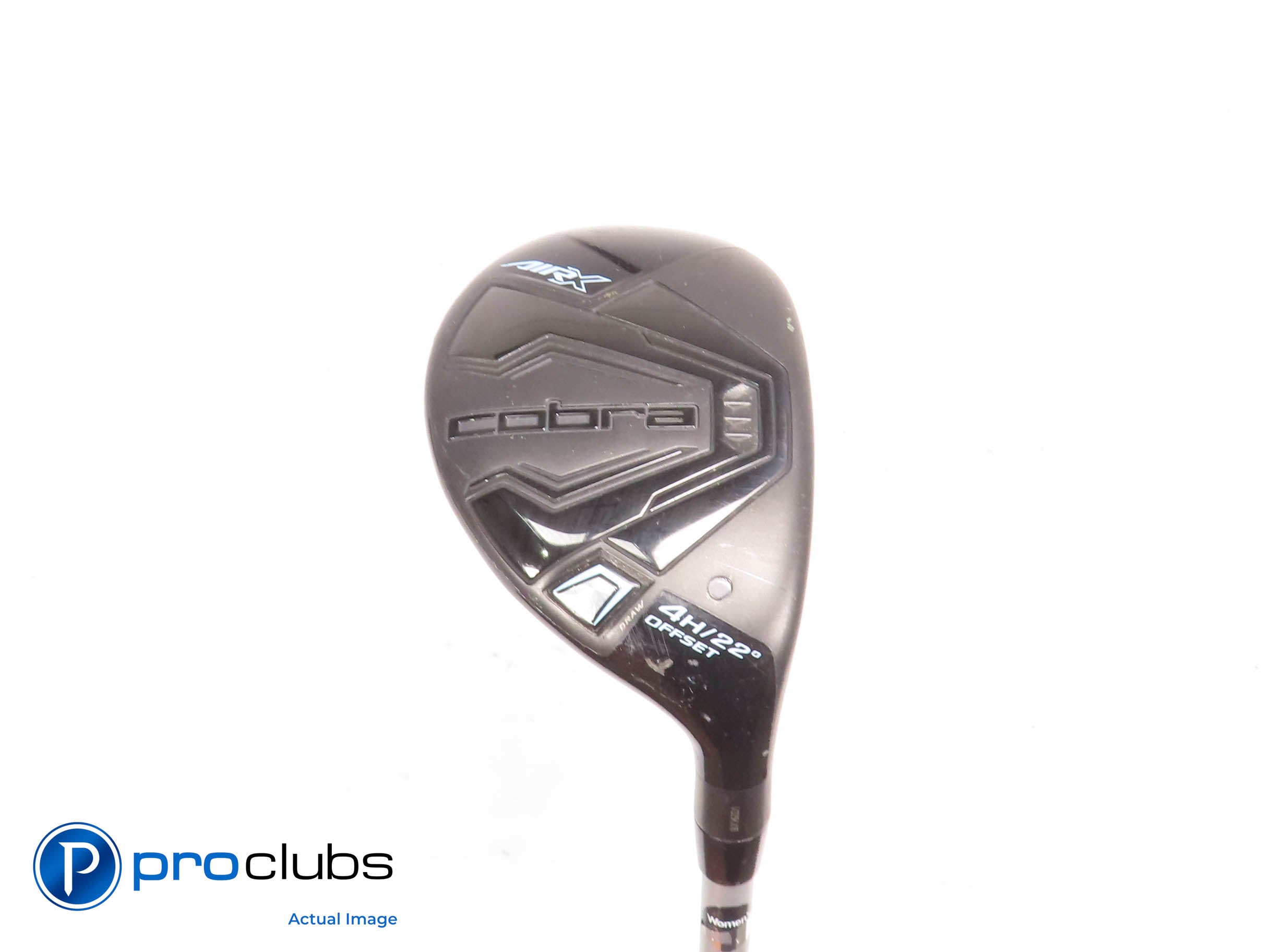 Ladies Cobra AIR-X2 Offset 22* 4 Hybrid - Cobra Ultralite 45g Ladies #440882