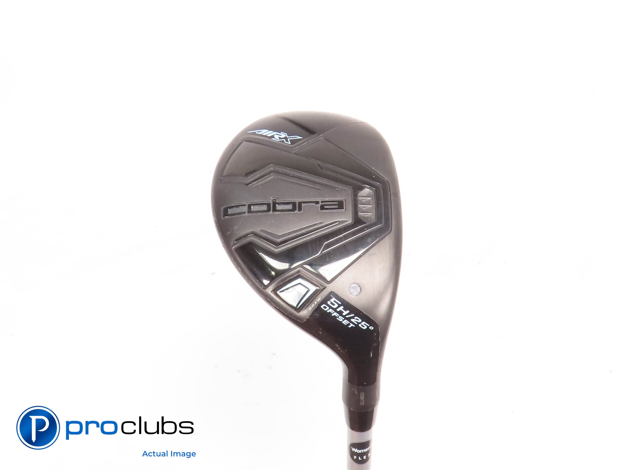 Ladies Cobra AIR-X2 Offset 25* 5 Hybrid - Cobra Ultralite 45g Ladies #440877