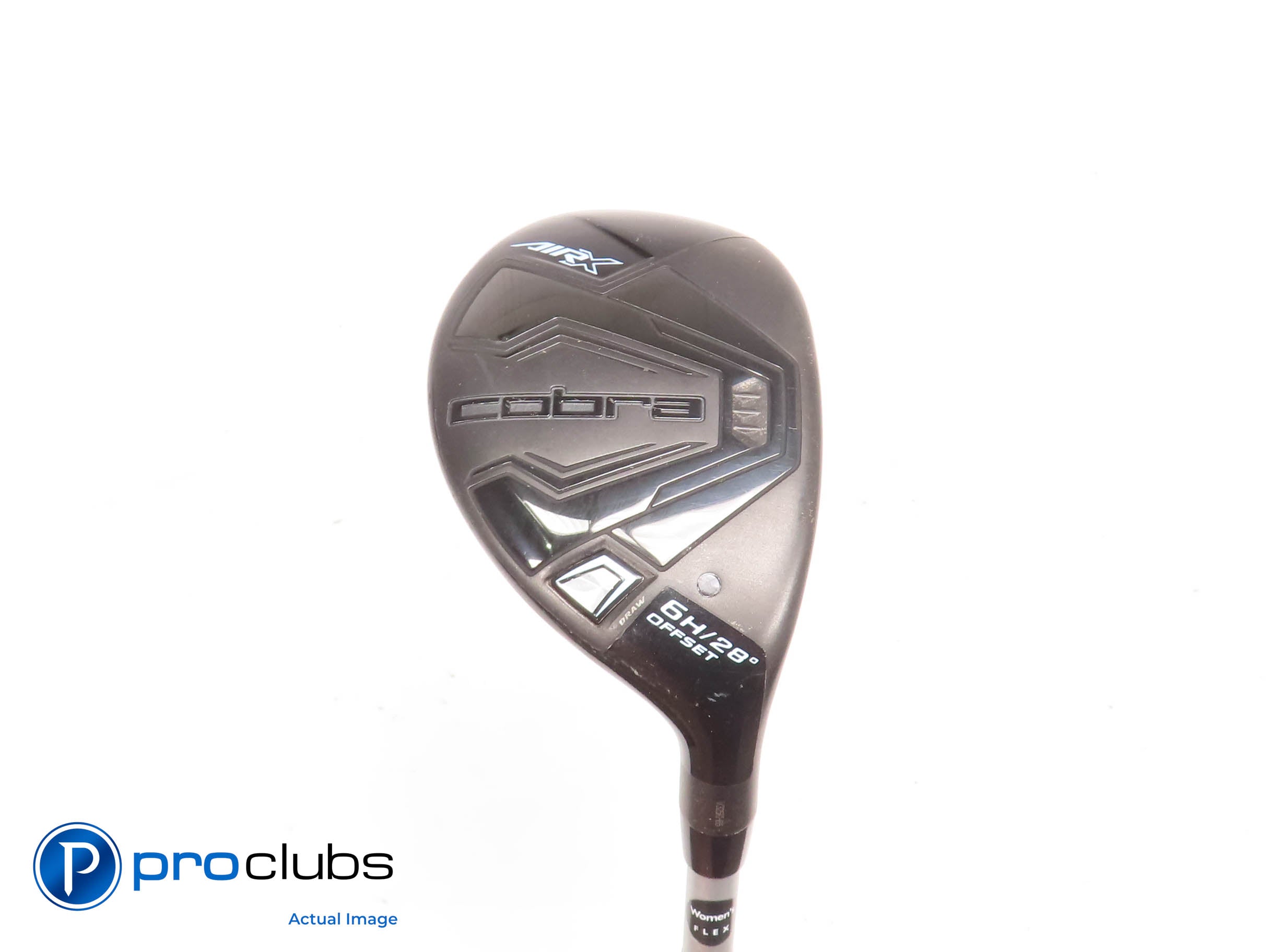 Ladies Cobra AIR-X2 Offset 28* 6 Hybrid - Cobra Ultralite 45g Ladies #440884