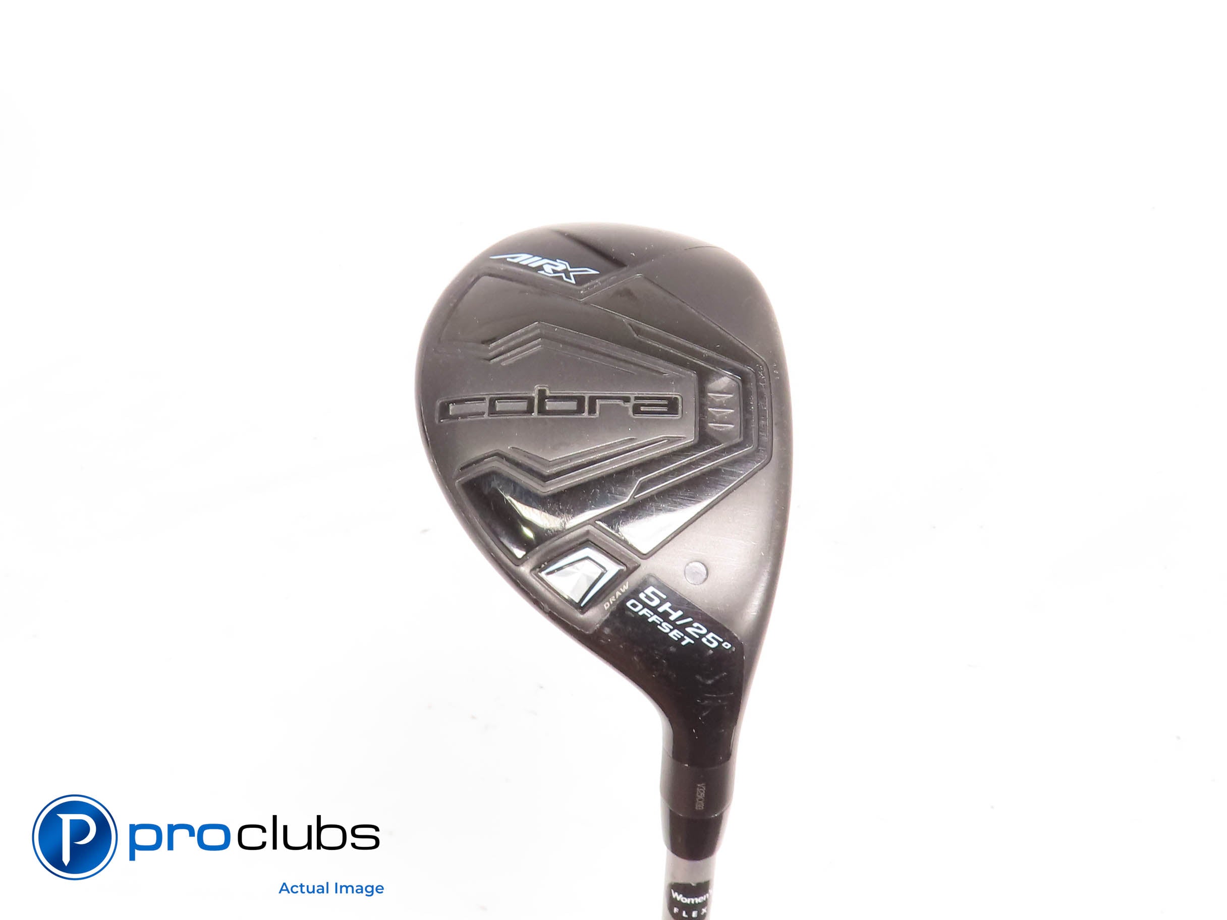 Ladies Cobra AIR-X2 Offset 25* 5 Hybrid - Cobra Ultralite 45g Ladies #440888