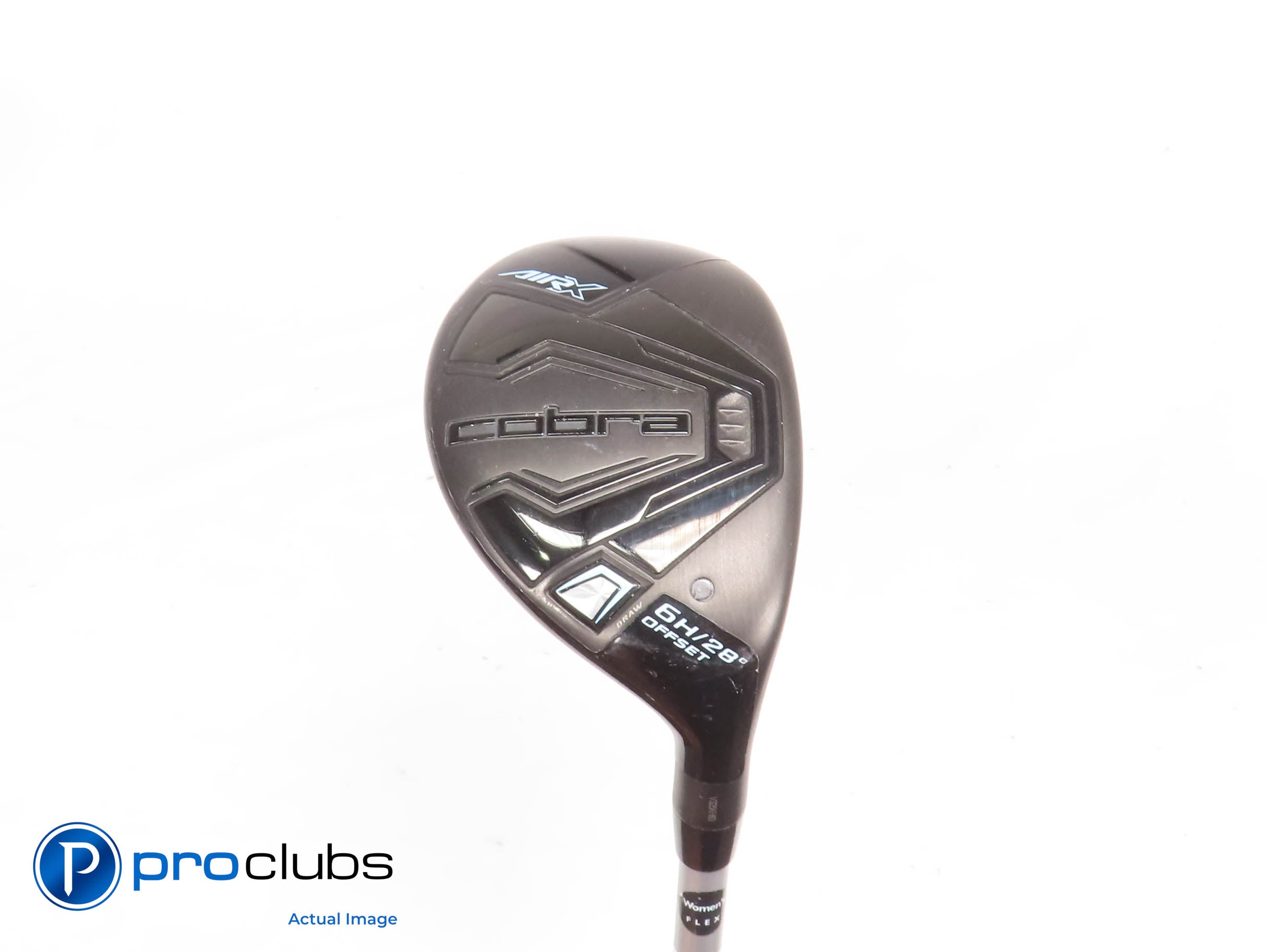 Ladies Cobra AIR-X2 Offset 28* 6 Hybrid - Cobra Ultralite 45g Ladies #440878