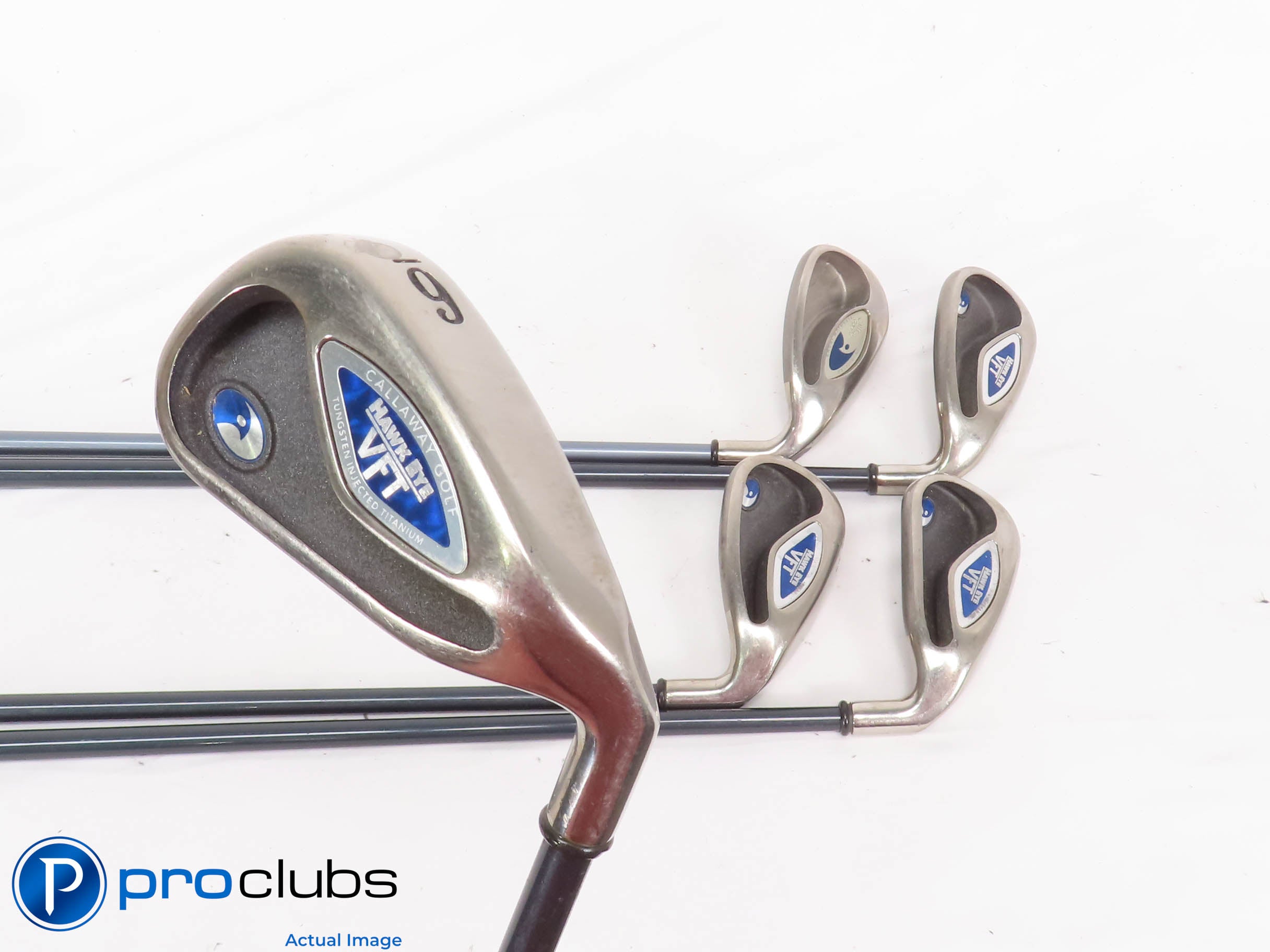 Callaway HAWK EYE VFT 6,7,8,PW,AW IRON SET Senior Flex Graph (NO 9 IRON) 436940