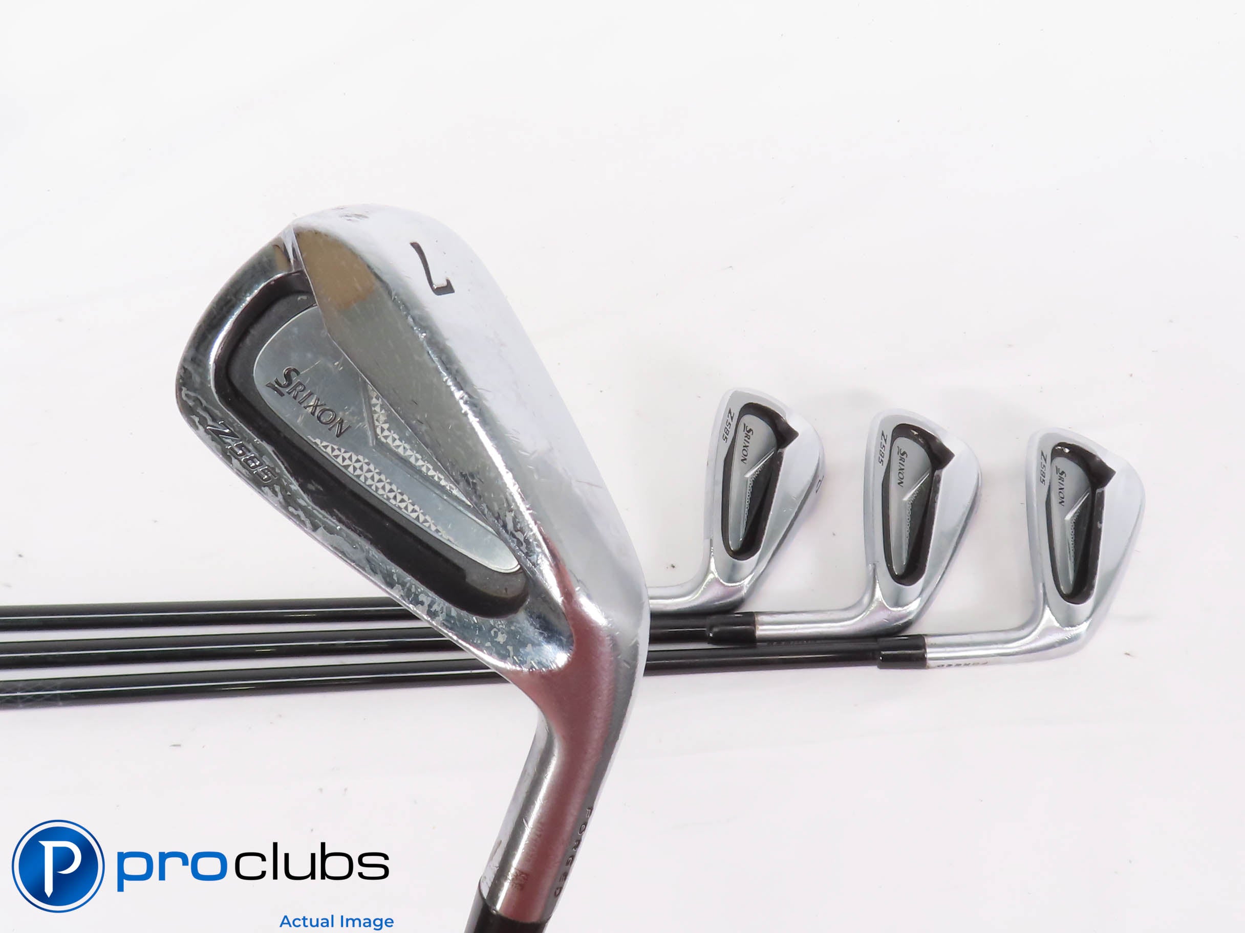 Srixon Z585 Forged 7-PW IRON SET - Vista Pro 50 Senior Flex Graphite +1" 440288