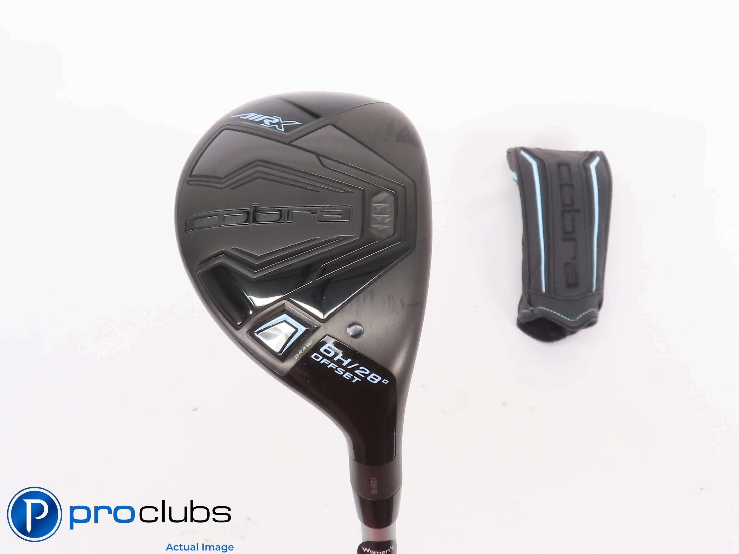Ladies Cobra AIR-X2 Offset 28* 6 Hybrid w/HC - Cobra Ultralite 45 Ladies #441074