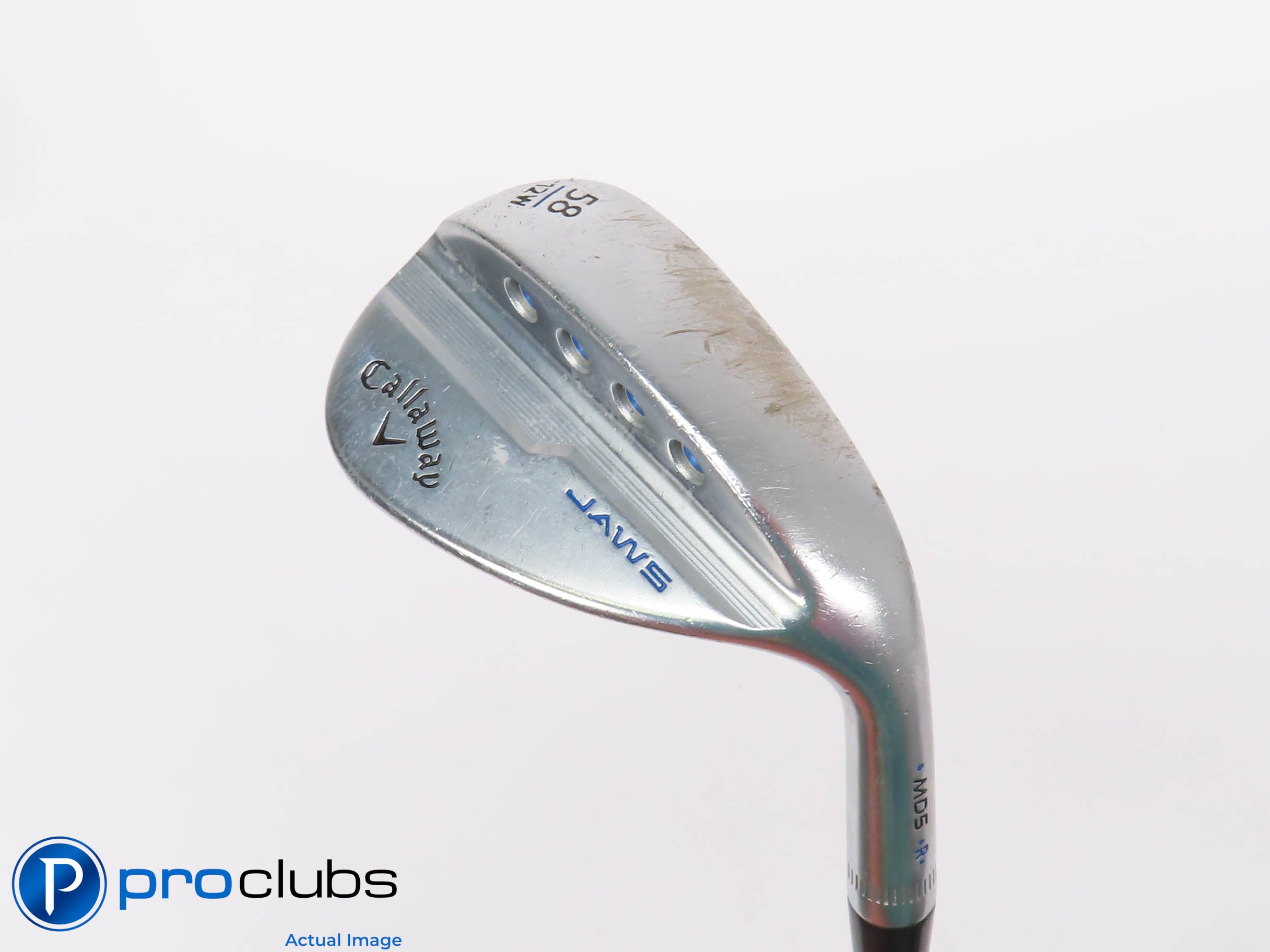 Callaway MD5 JAWS 58*(12*) Wedge W-Grind - Callaway Impact Wedge Flex #441698