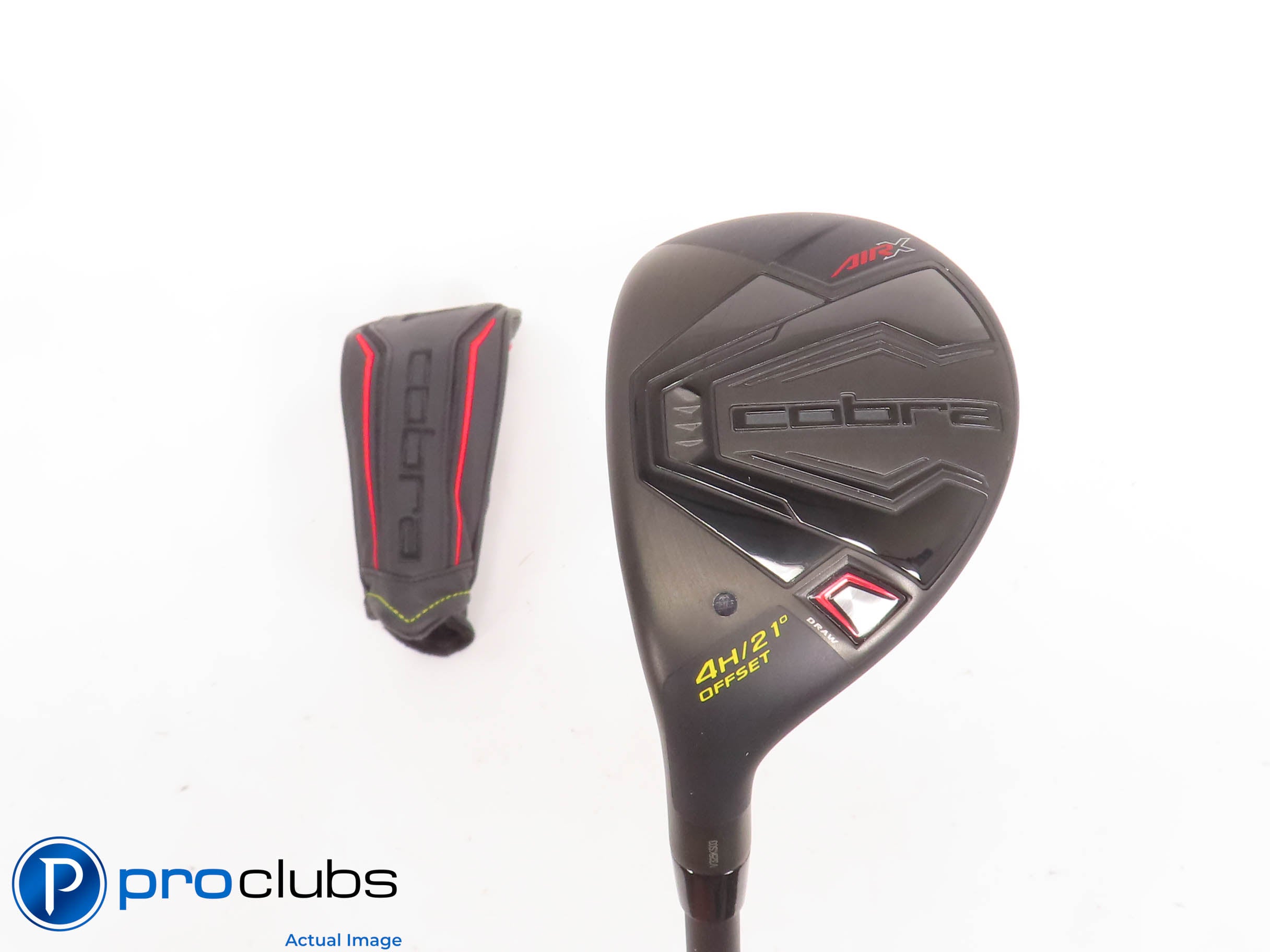Nice Left Handed Cobra '24 AIR-X Offset 21* 4 HYBRID w/HC - Regular Flex 441077