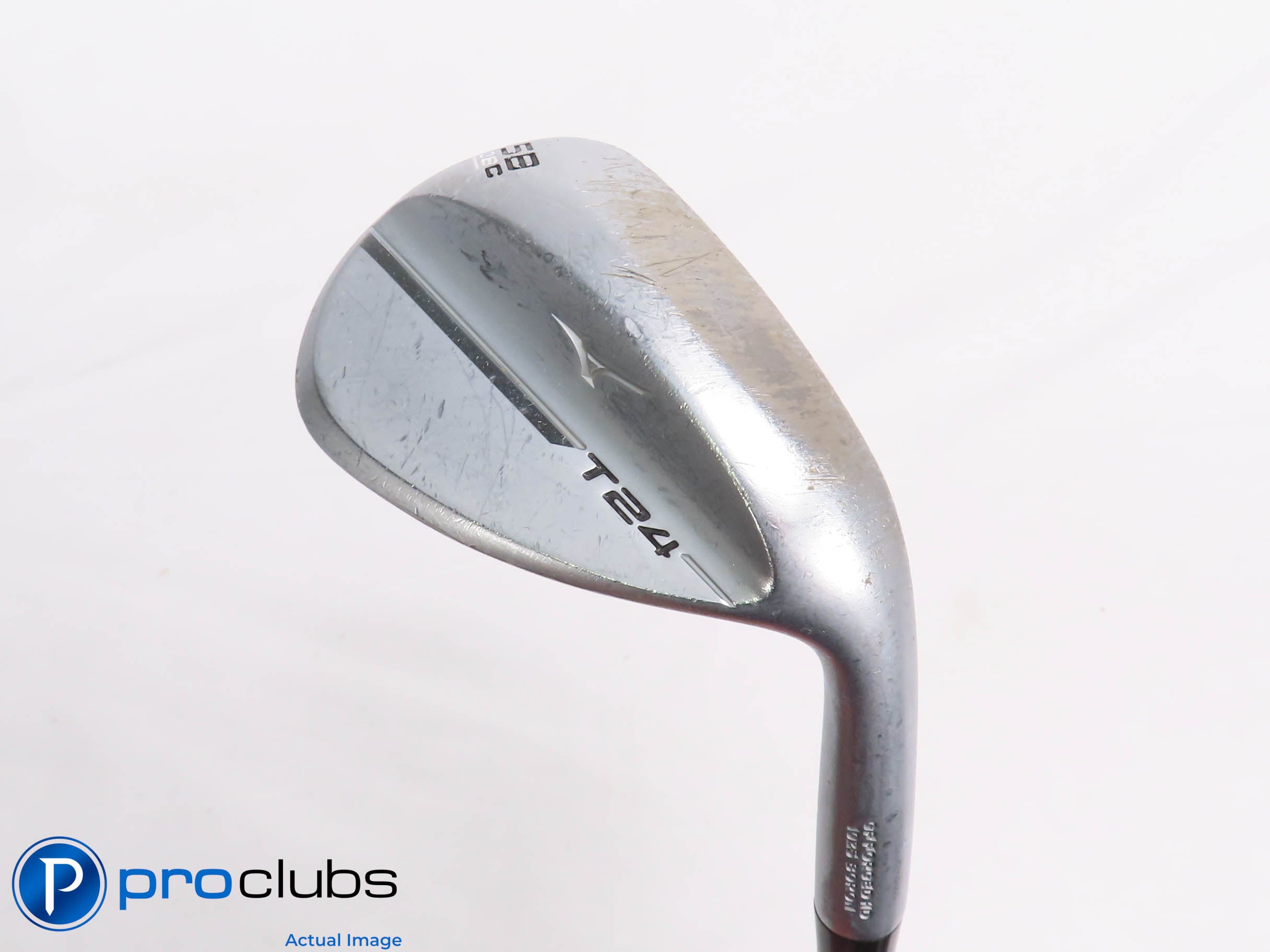 Mizuno T24 Chrome 58*(8*) Wedge C-Grind - Dynamic Gold S400 Stiff Flex - 438587