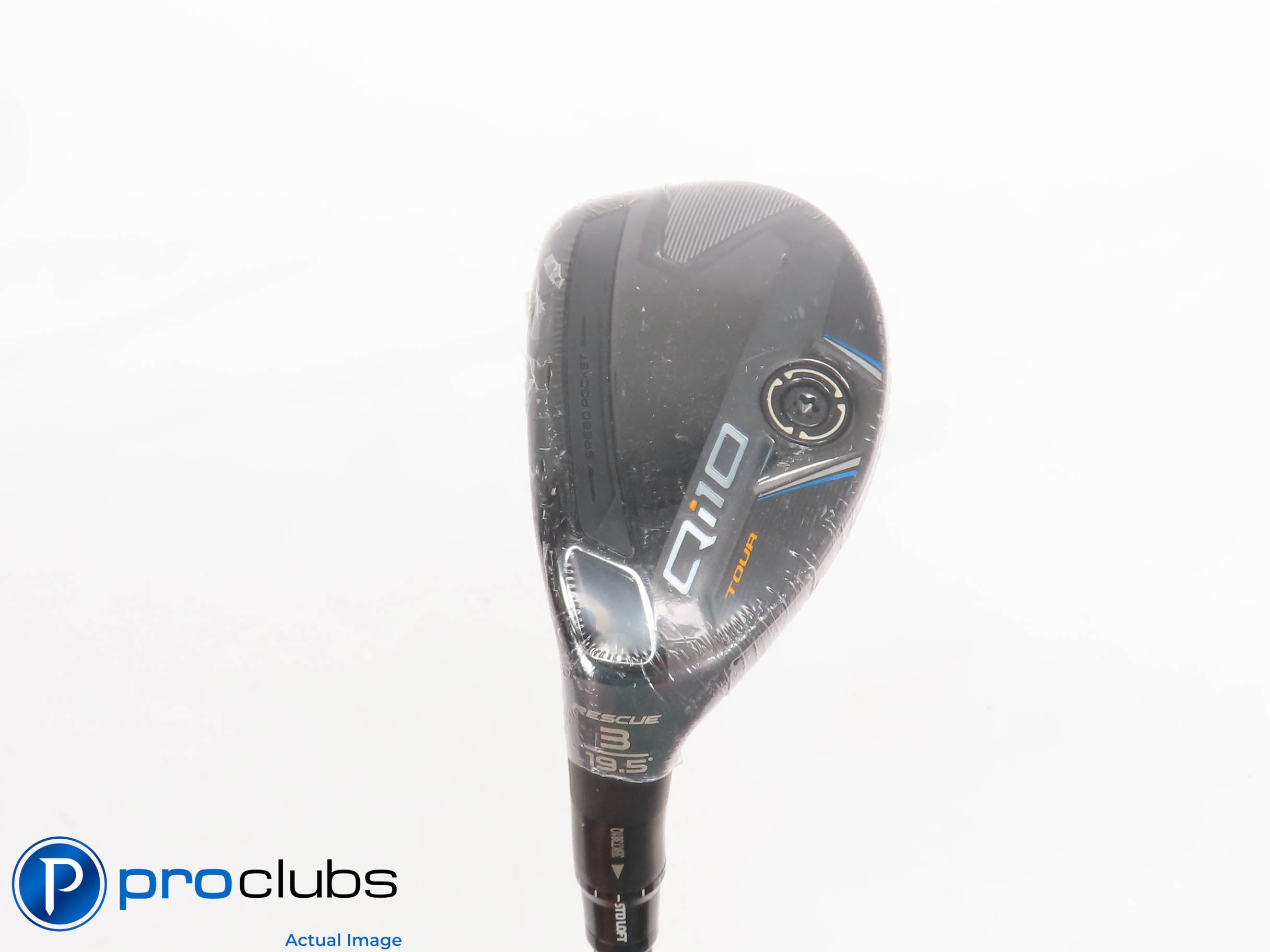 New! Left Handed TaylorMade Qi10 Tour Rescue 19.5* 3 Hybrid - Regular - 437168