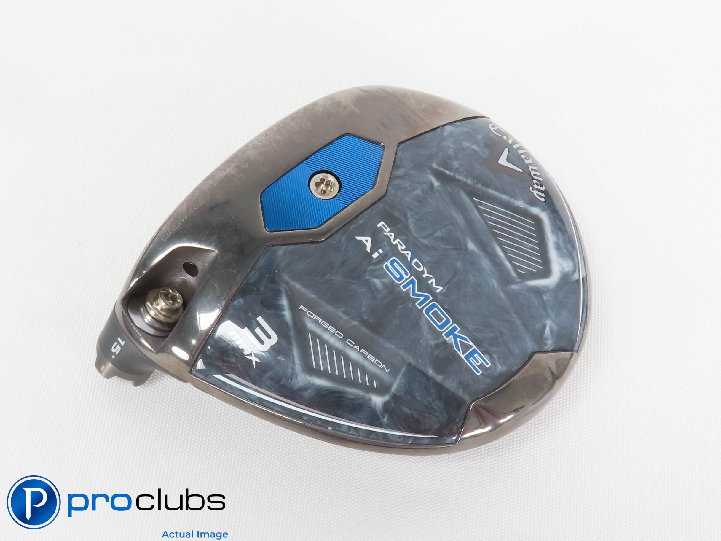 Nice Left Handed Callaway Ai Smoke MAX 15* 3 Wood HEAD ONLY 439459