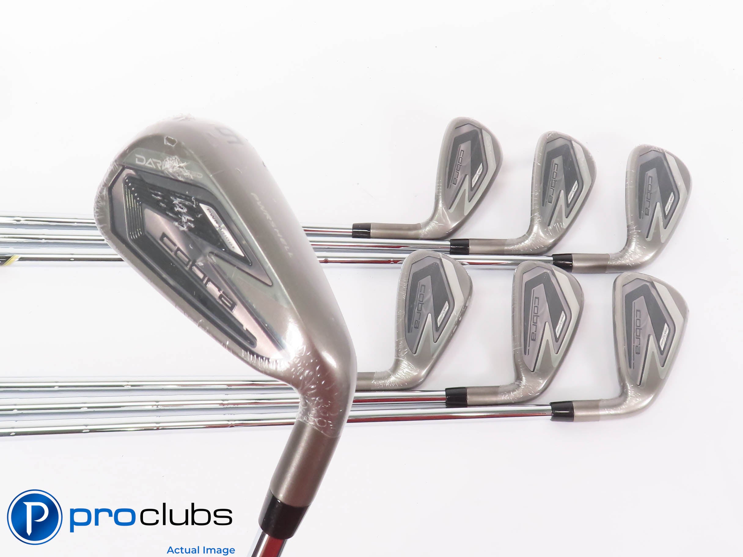 NEW Cobra DARKSPEED 5-PW,GW IRON SET - DG XSeven TX-Flex Steel -1/2" 443350