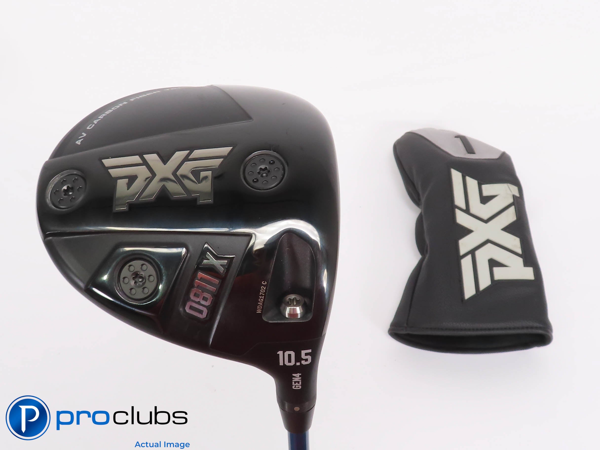 New! PXG 0811X Gen4 10.5* Driver w/HC - Even Flow Riptide CB 40g Senior #443564