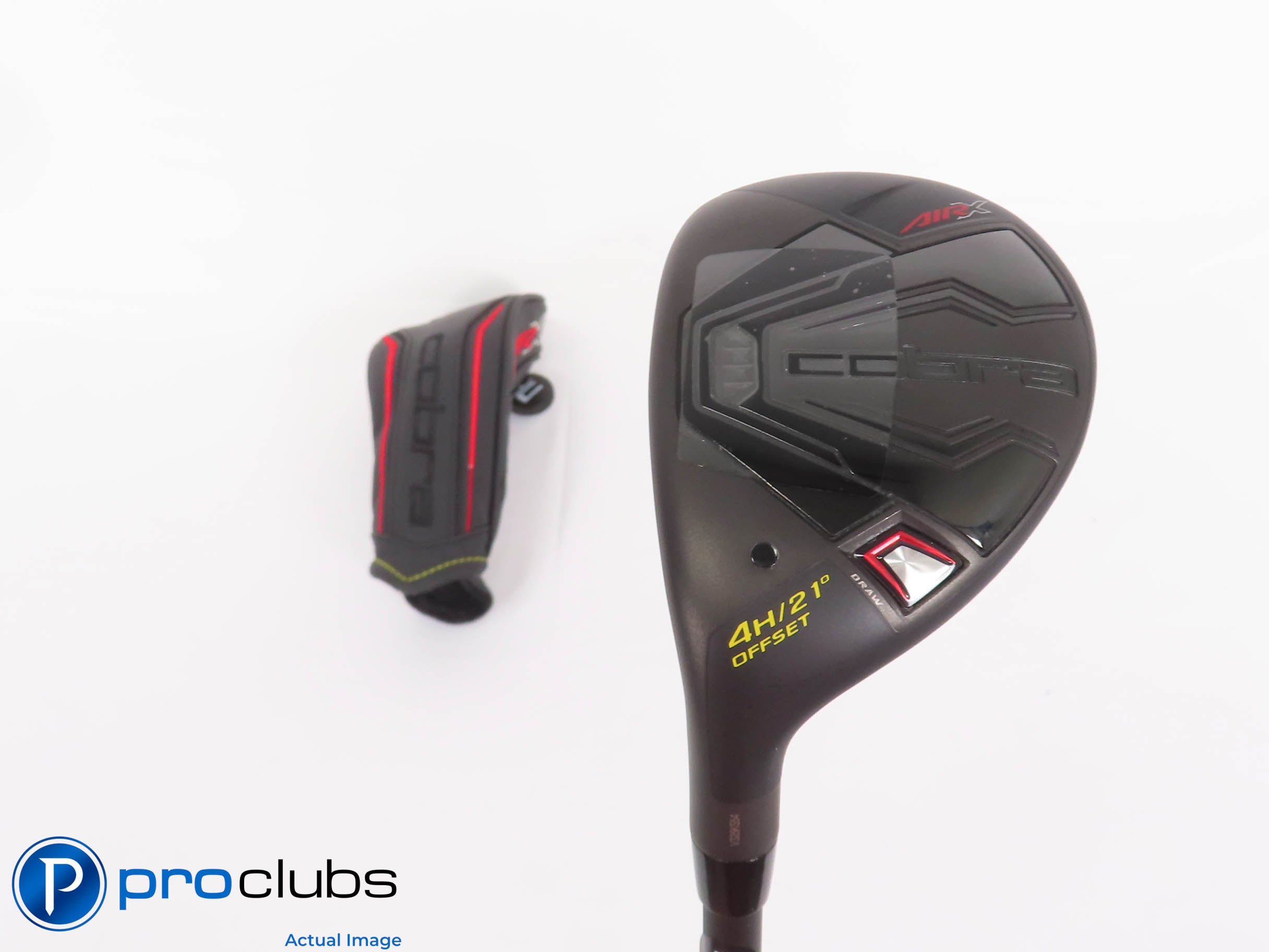 New! Left Handed Cobra AIR-X2 Offset 21* 4 Hybrid - Ultralite Regular - 440770