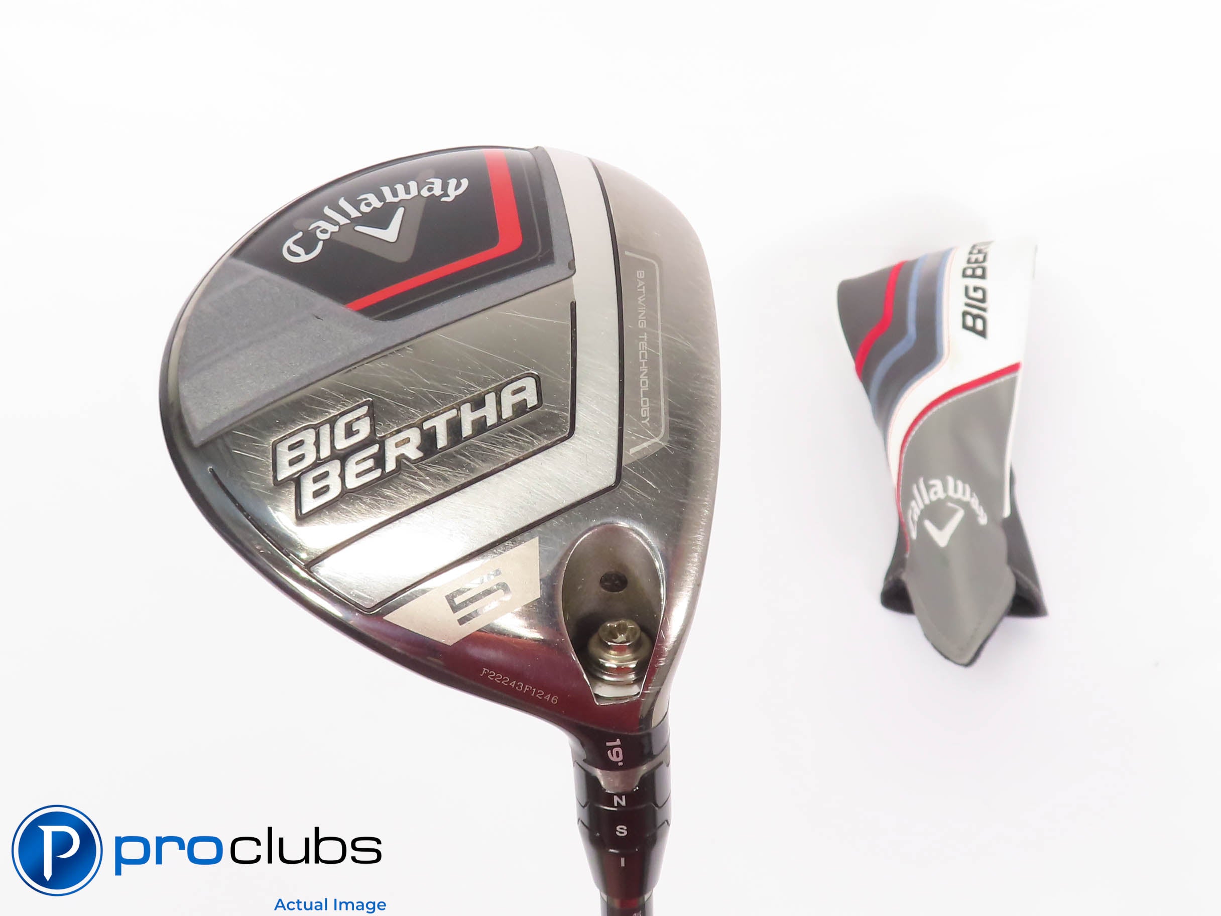 Callaway 2023 BIG BERTHA 19* 5 Wood w/HC - Callaway RCH 65 Regular Flex #441703
