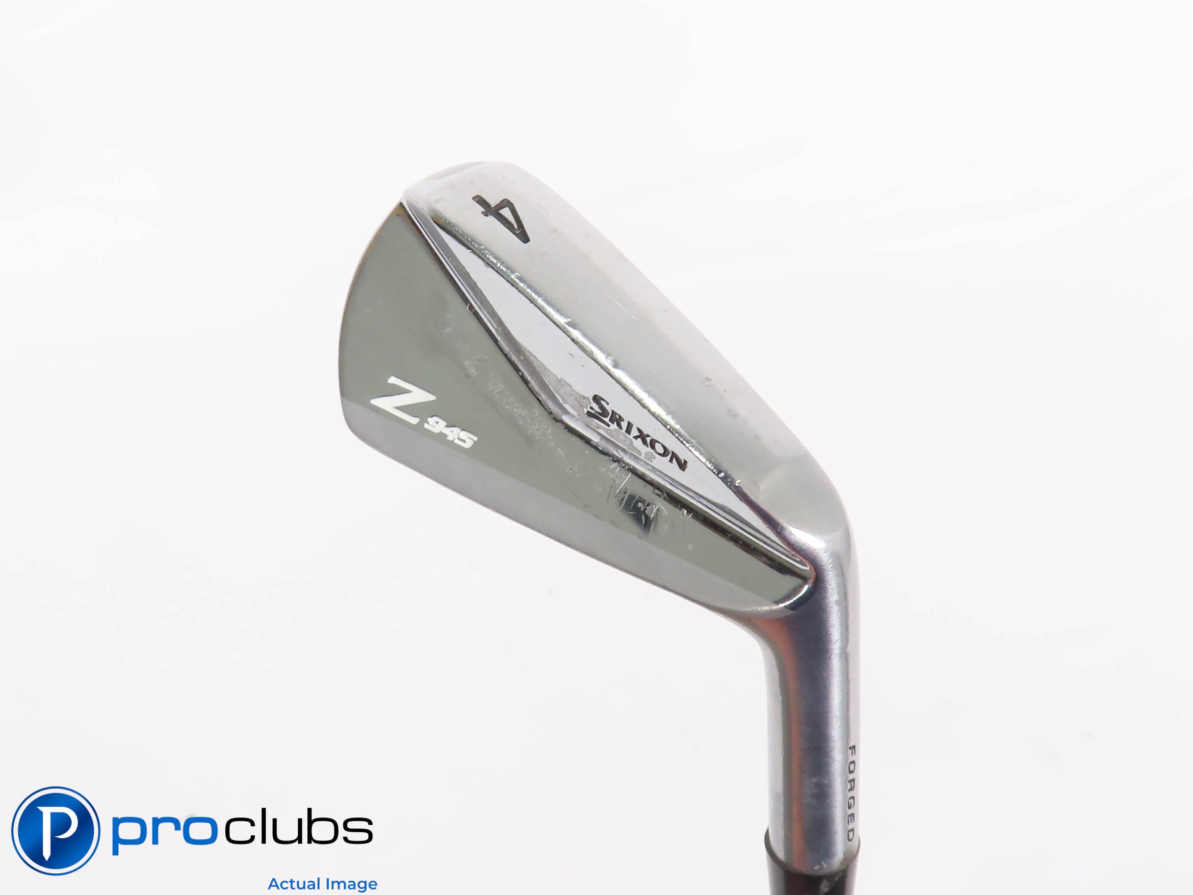 Srixon Z945 Forged 4 Iron - Stiff Flex Steel (No Shaft Label) - 443148