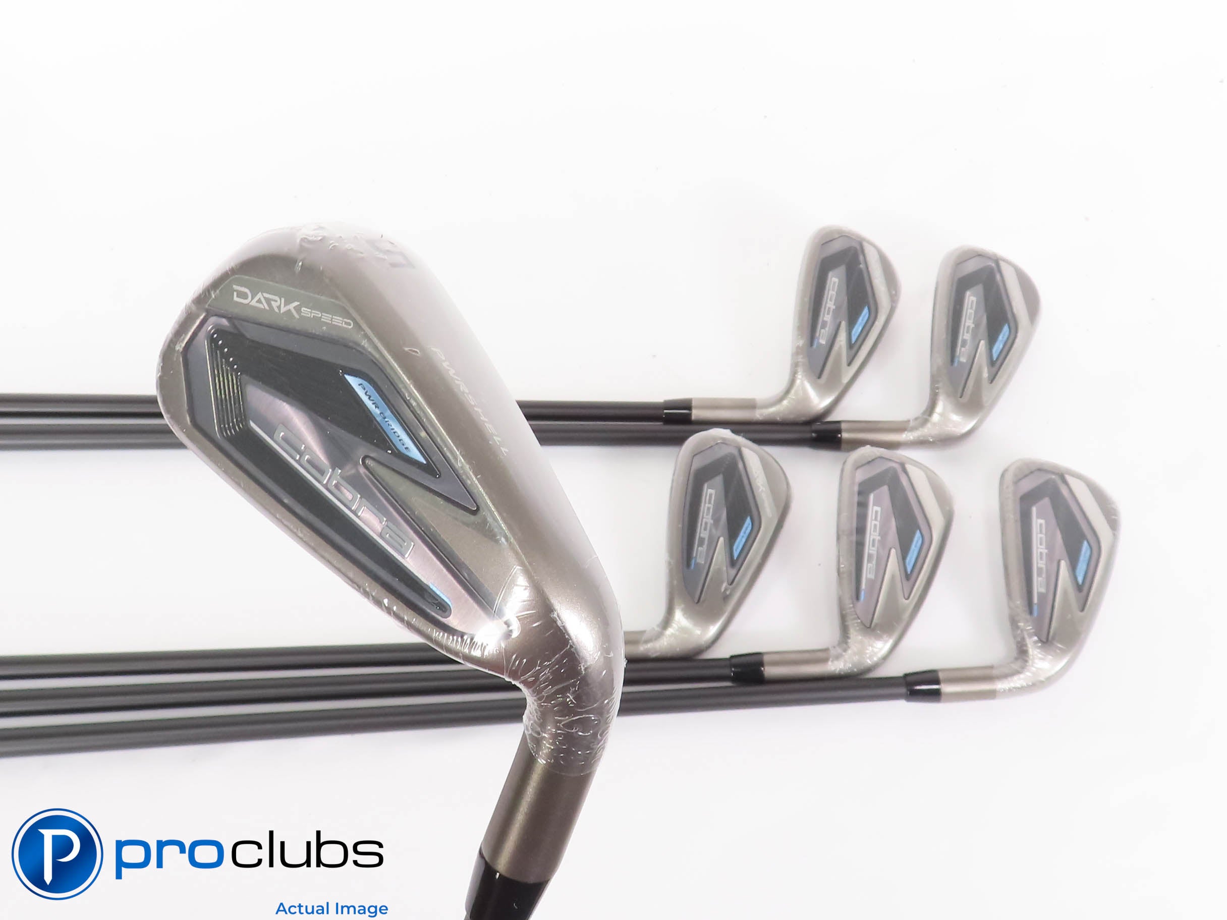 NEW Ladies Cobra DARKSPEED 5-PW IRON SET - KBS PGI 65 Senior Flex +1/2" 443347