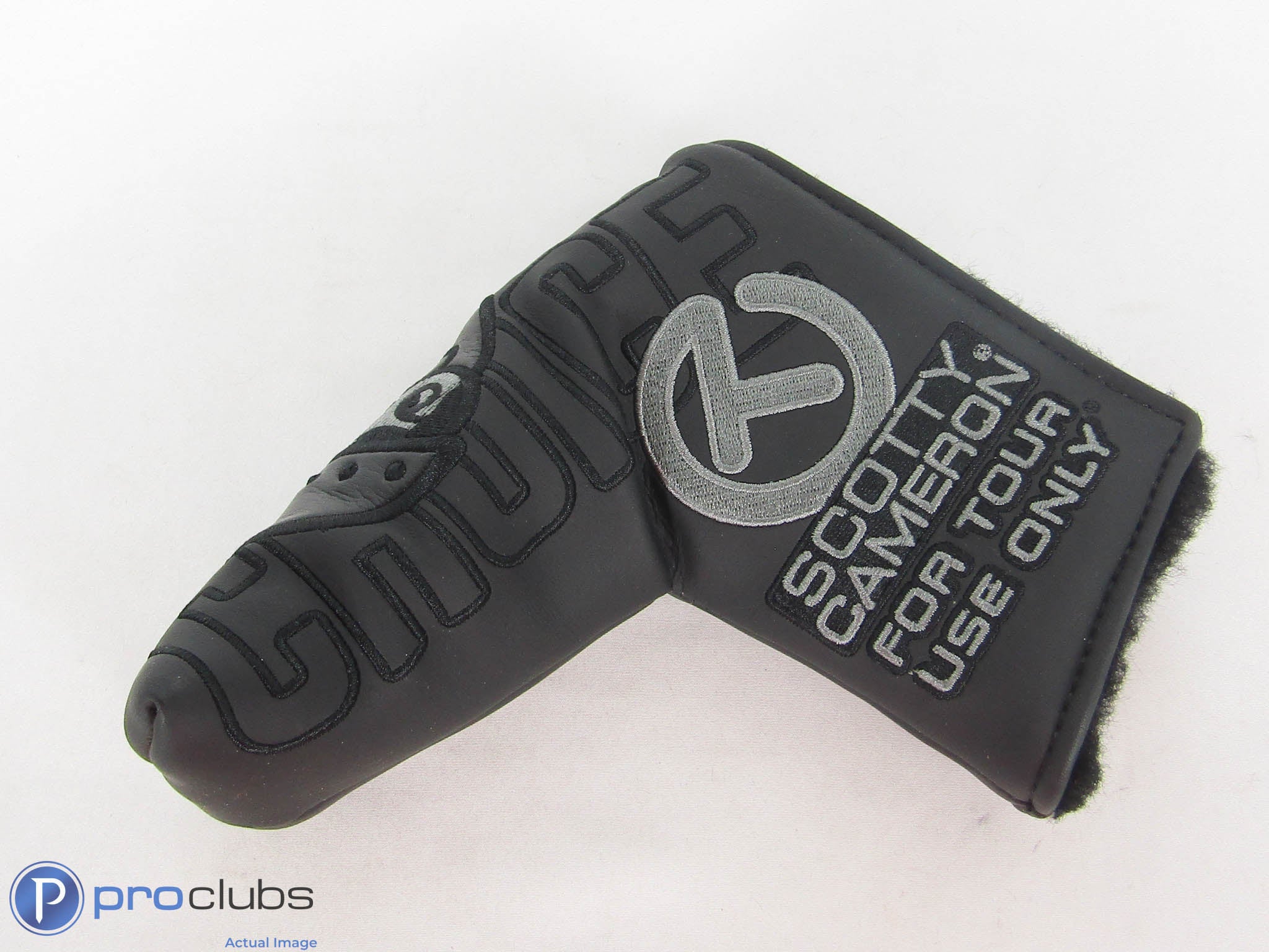 Circle T! Scotty Cameron Black Champs Choice Blade Headcover- 444225