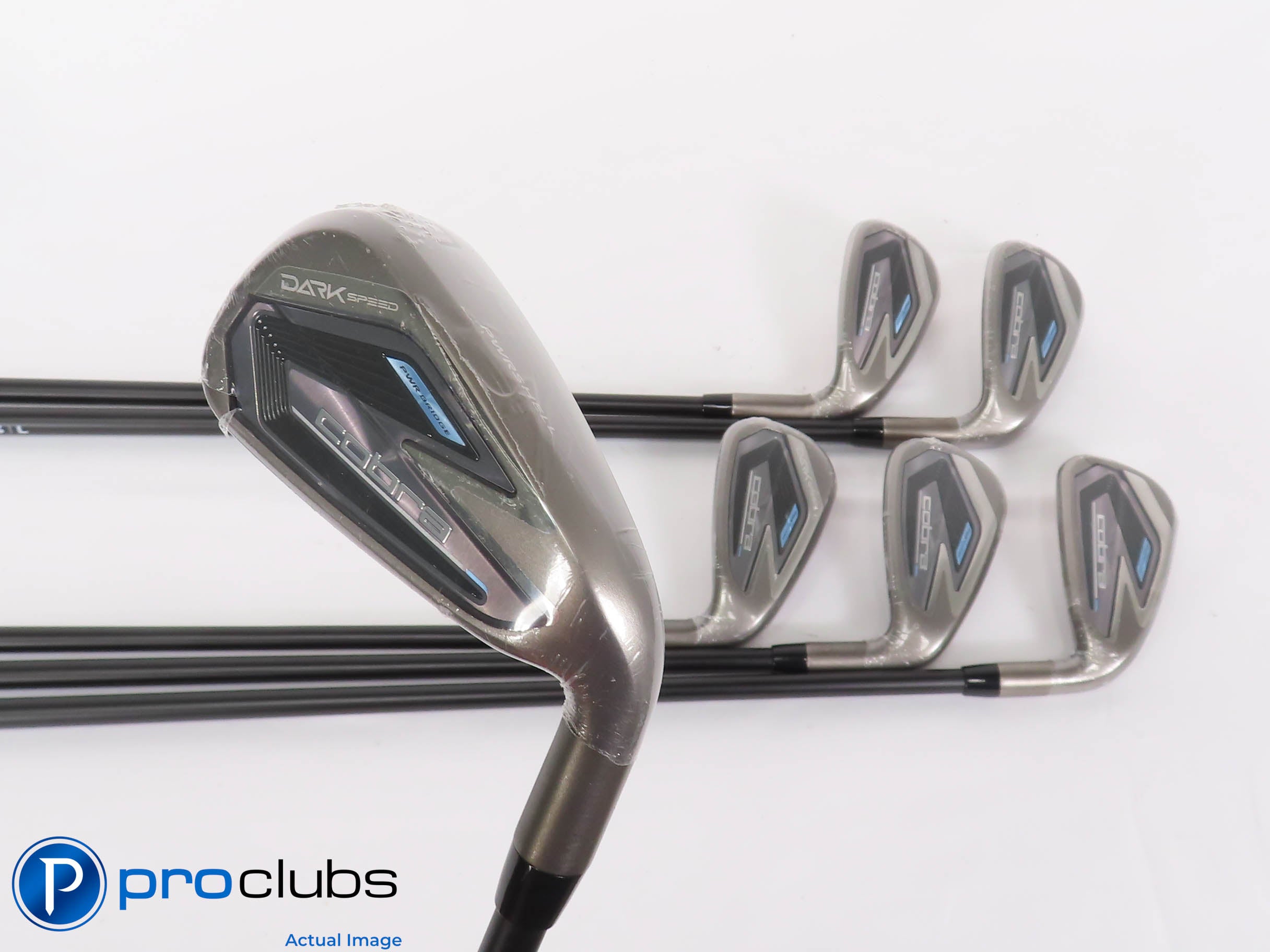 NEW Ladies Cobra DARKSPEED 6-PW,GW IRON SET -KBS PGI 55 Ladies Flex +1/2" 443346