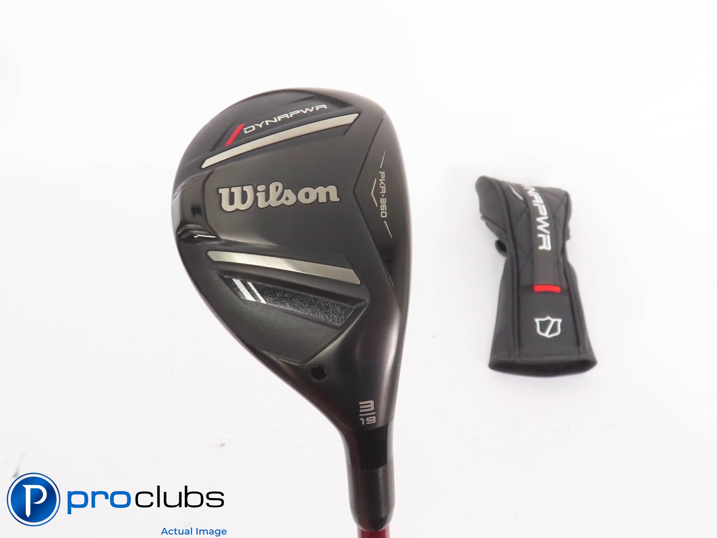 Mint! 2025 Wilson DYNAPWR 19* 3 Hybrid w/HC - Denali Red 80g 6.0 Stiff - 439054
