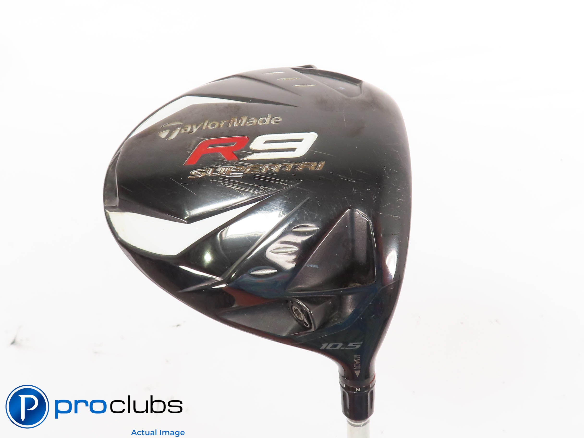 TaylorMade R9 Supertri 10.5* Driver- TM Fujikura Motore 60g Regular Flex #443586