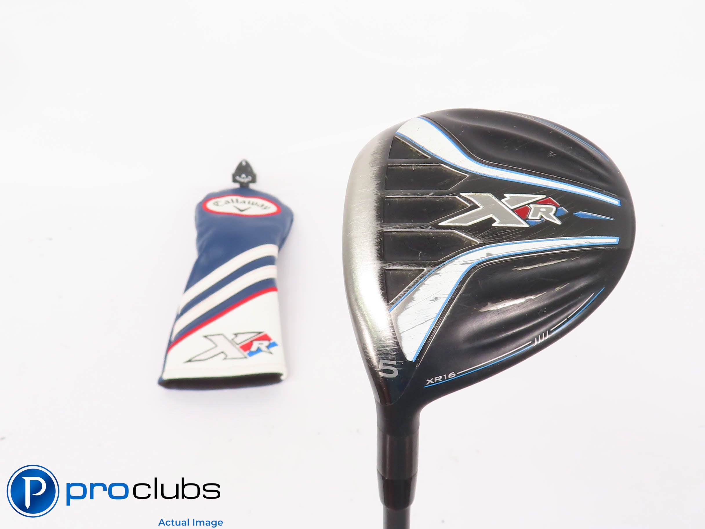 Left Handed Ladies Callaway XR16 19* 5 WOOD w/HC Bassara E52 Ladies Flex 443748