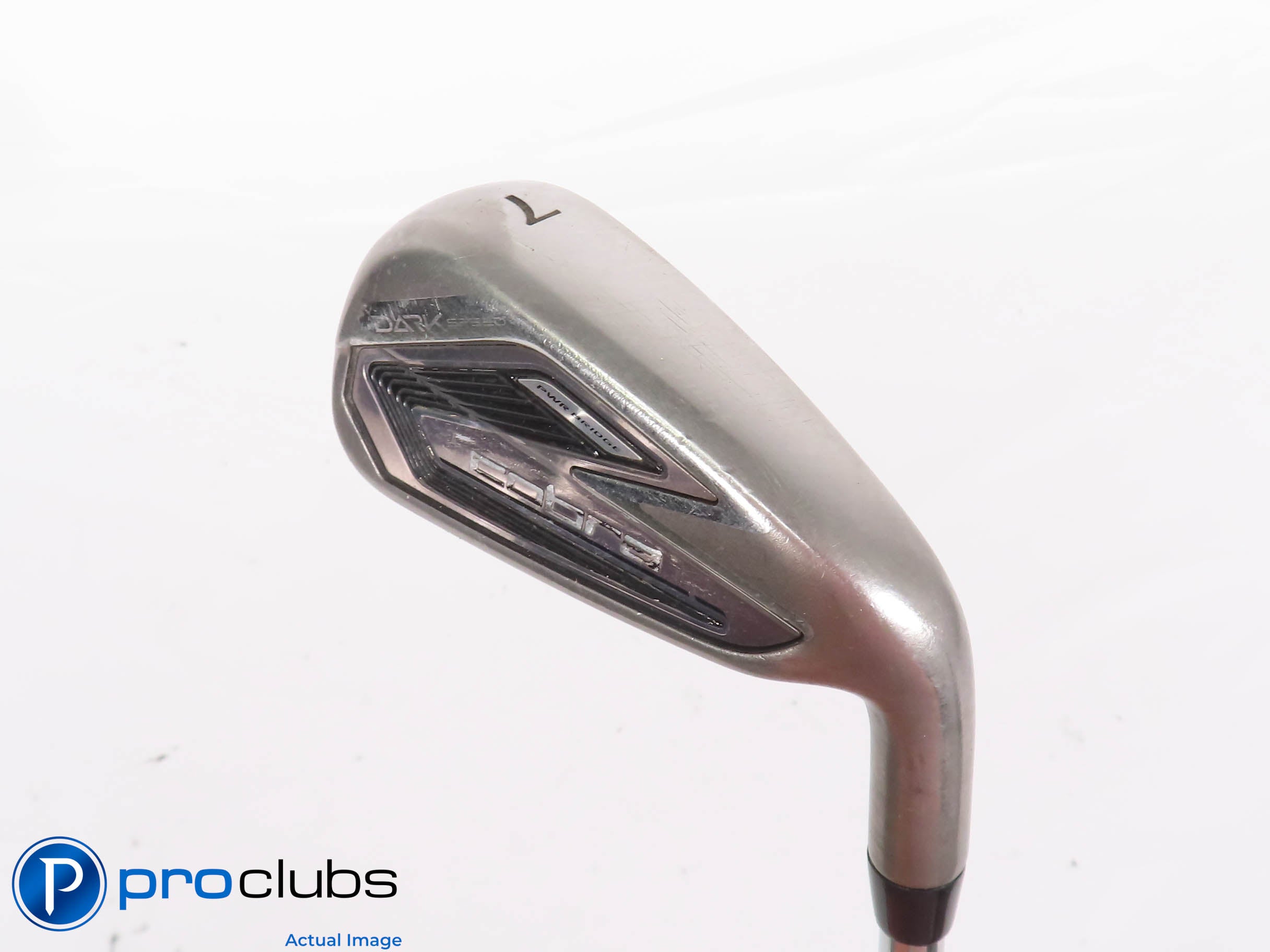 Cobra DARKSPEED 7 IRON - KBS Tour Lite S Flex Steel W/no shaft label 444259