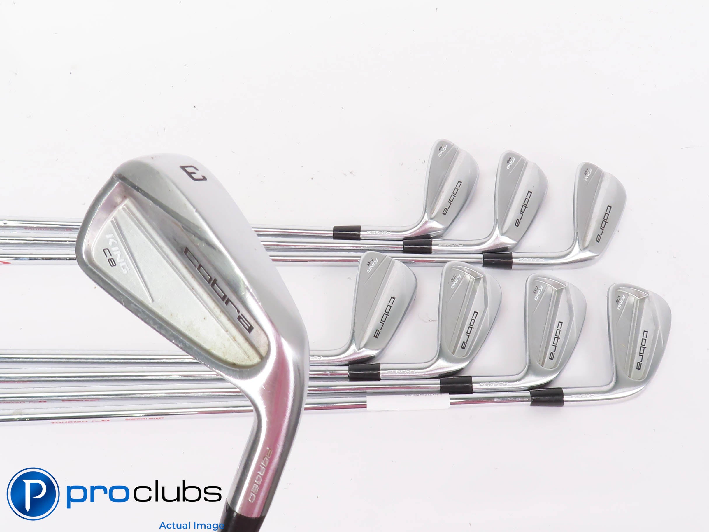 Nice Cobra '23 KING CB/MB 3-PW Combo IRON SET - Modus 120 X-Flex Steel 443261